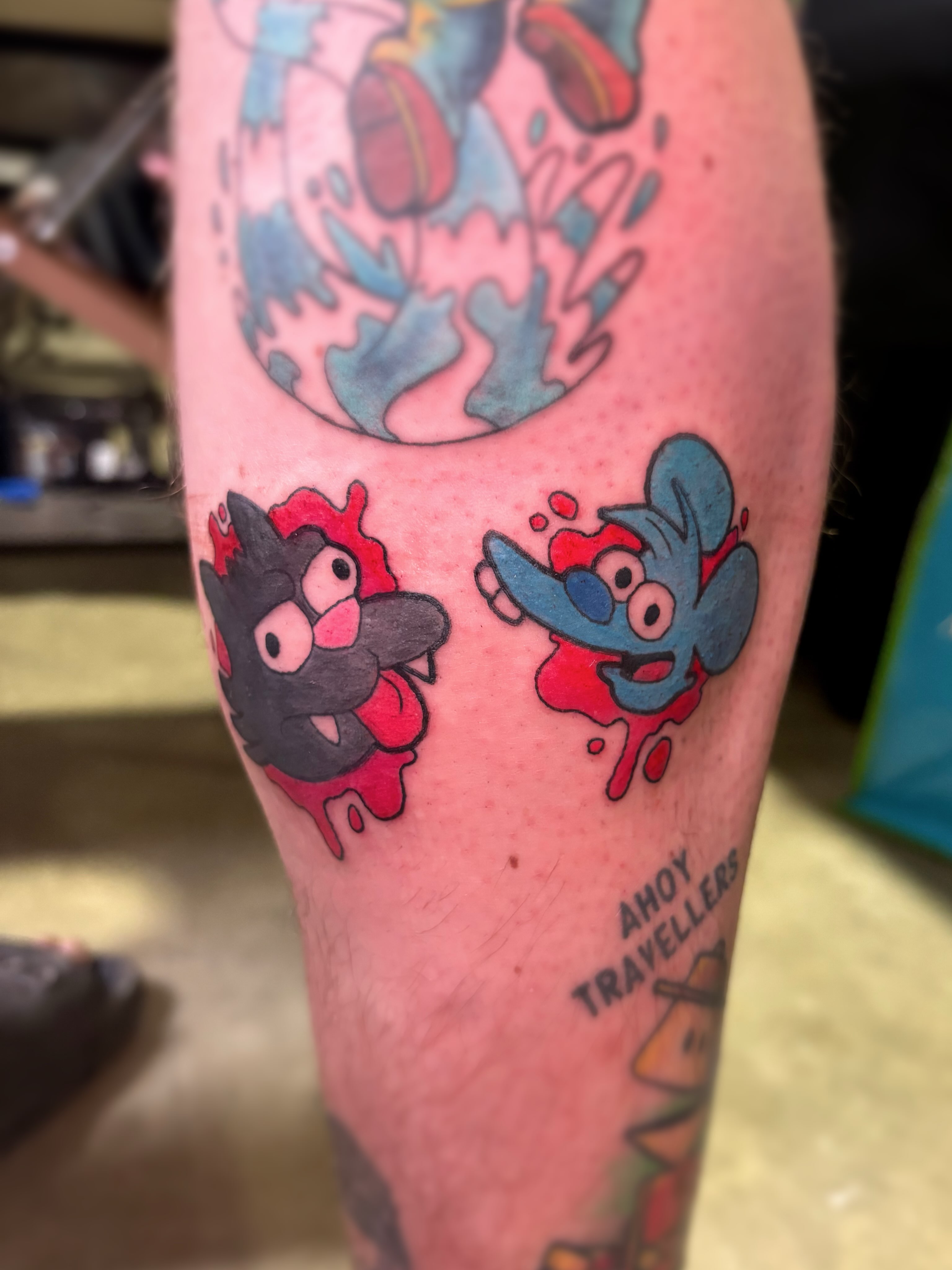 Tattoo by @nostalgiainks — dotwork