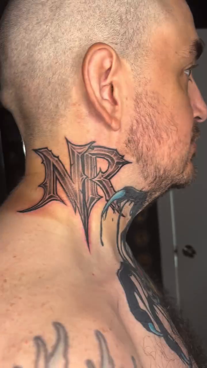 Tattoo by @zahaskytattoo — lettering_script