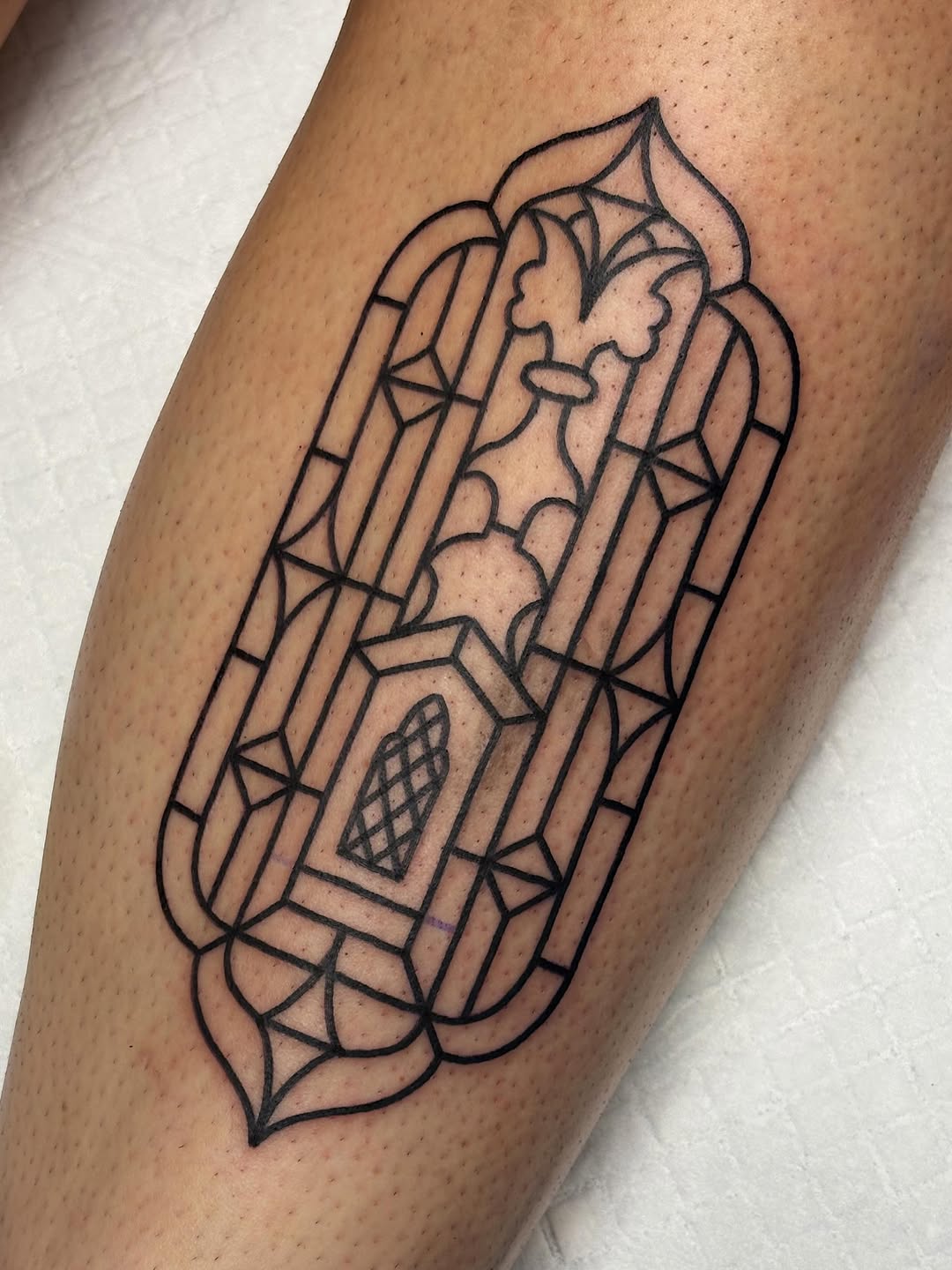 Tattoo by @dakotaherman — geometric, ornamental