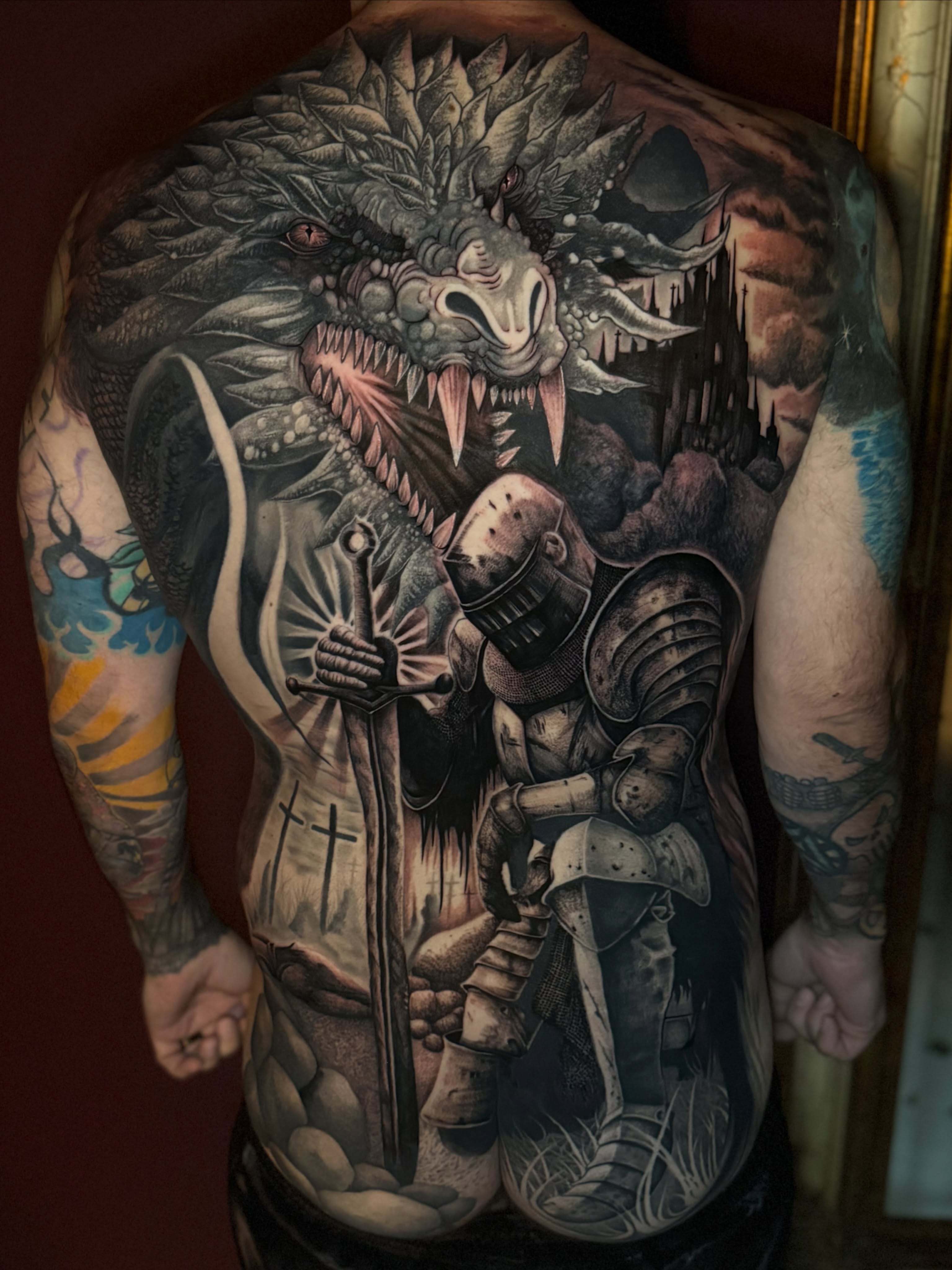 Tattoo by @c.eifert_inks — realism, dark_realism