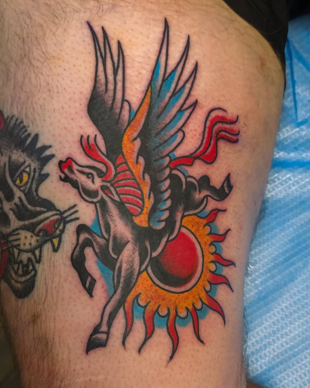 Tattoo by @beepingfinch — american_traditional