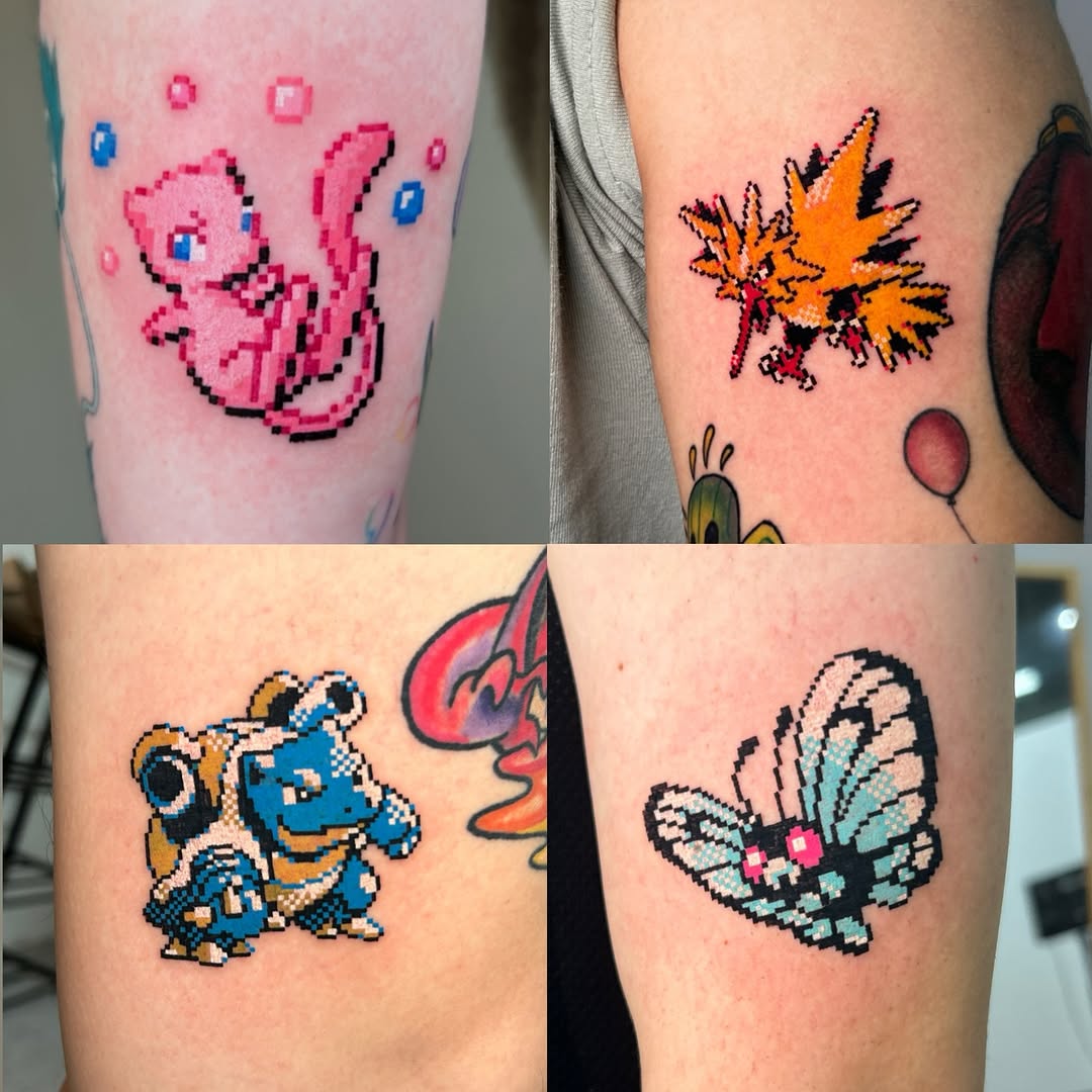 Tattoo by @mrpixel.tattooer — anime