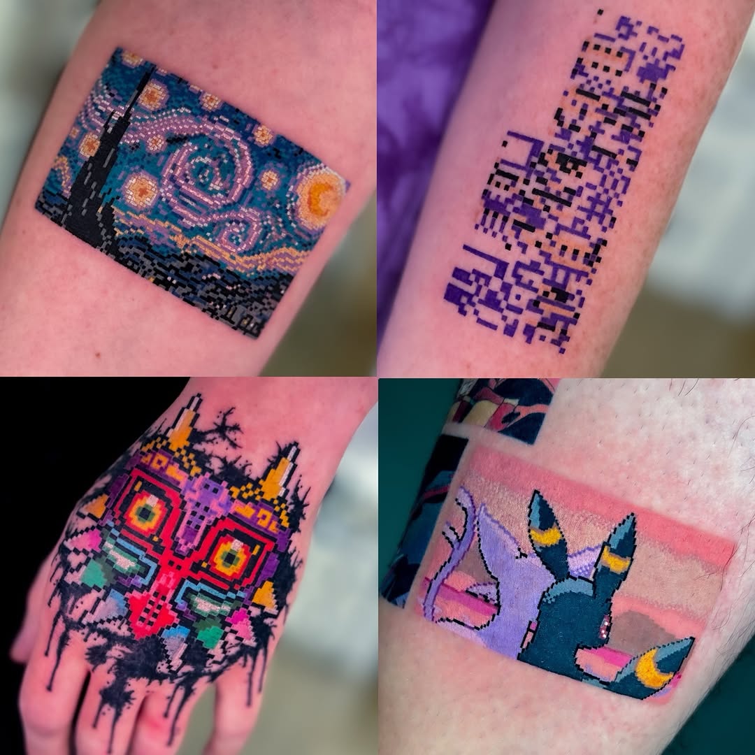 Tattoo by @mrpixel.tattooer — realism, fine_line