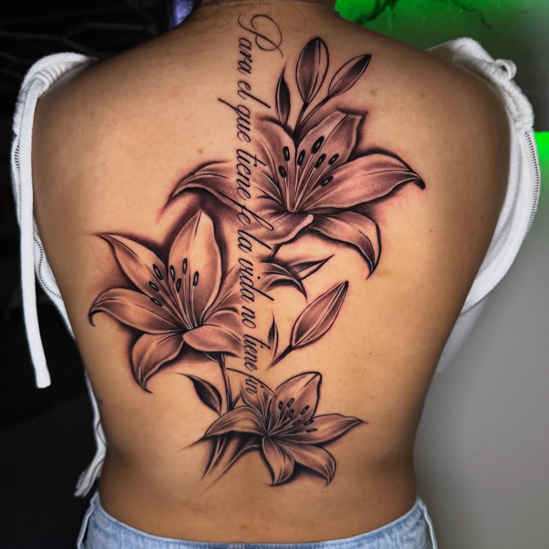 Tattoo by @tatts.x.hustler — black_and_grey, lettering_script