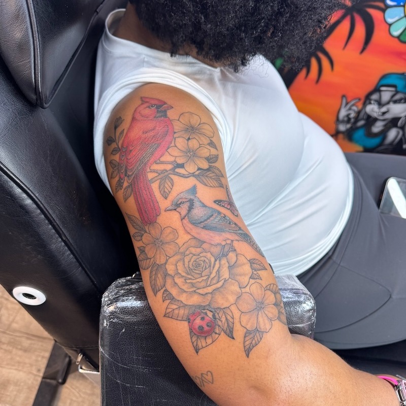 Tattoo by @theinklabartgallery — american_traditional, realism