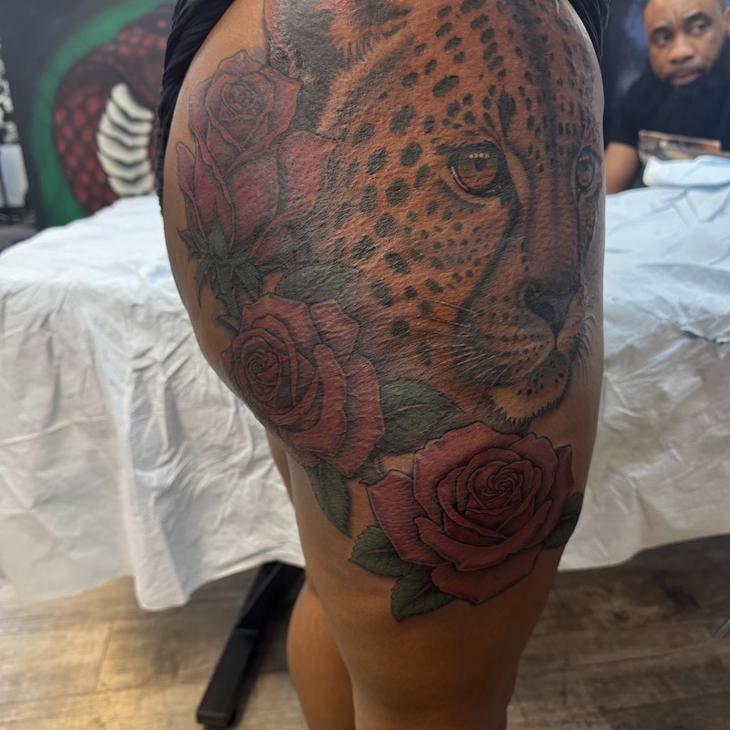 Tattoo by @theinklabartgallery — realism, dotwork