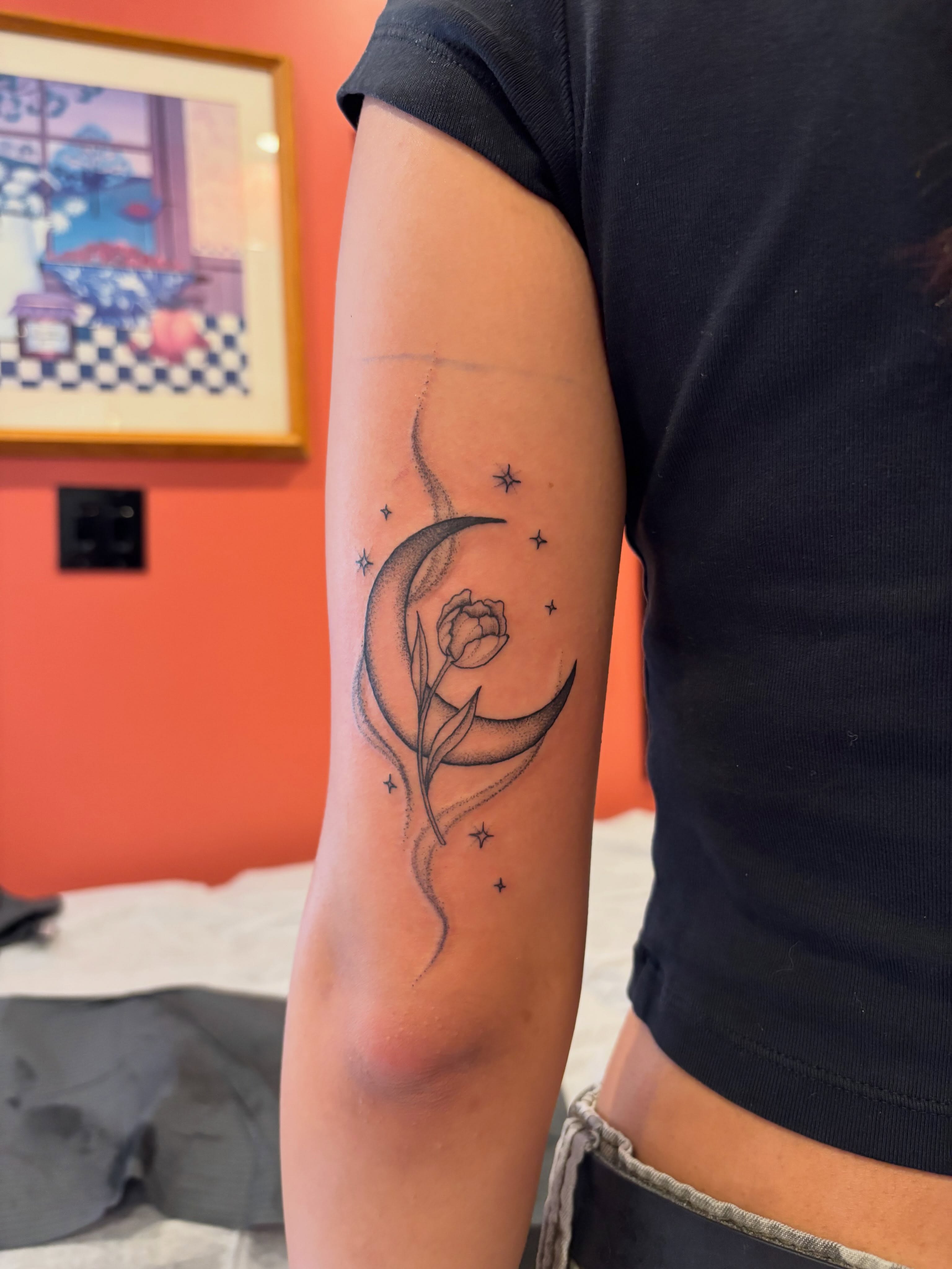 Tattoo by @tattoos4freaks — black_and_grey