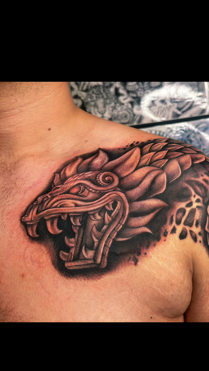 Tattoo by @inkbyhailey — black_and_grey, realism