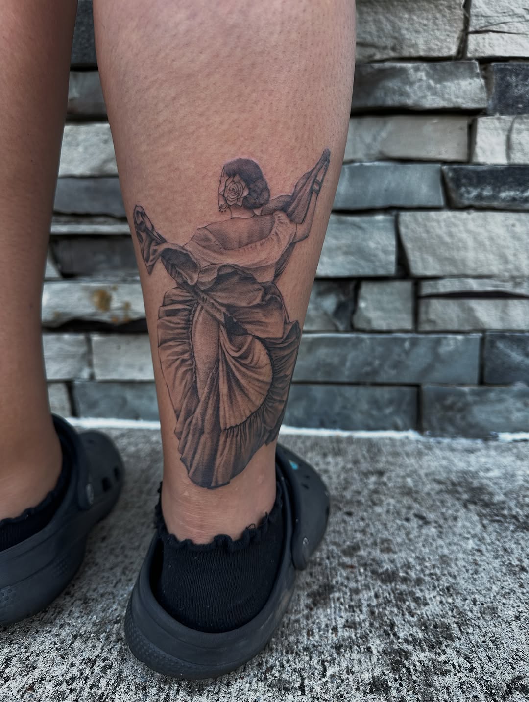 Tattoo by @danibtat2 — realism, black_and_grey