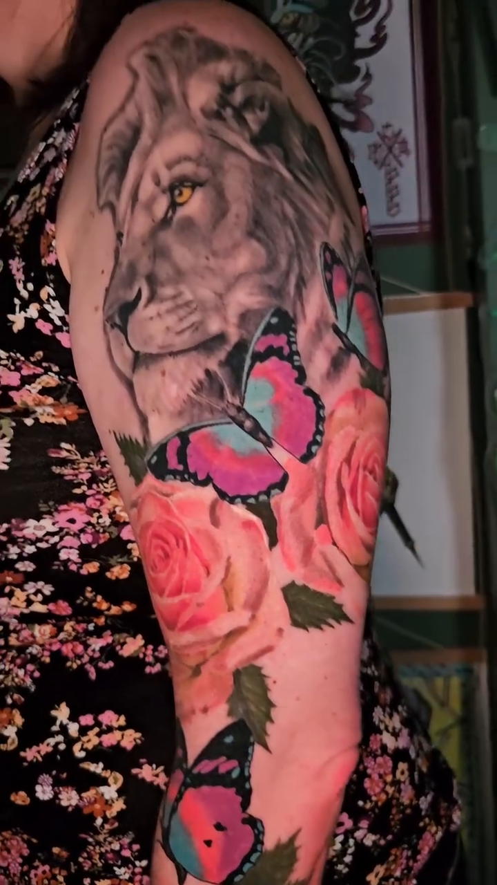 Tattoo by @walt_tattoo_mke — realism, black_and_grey