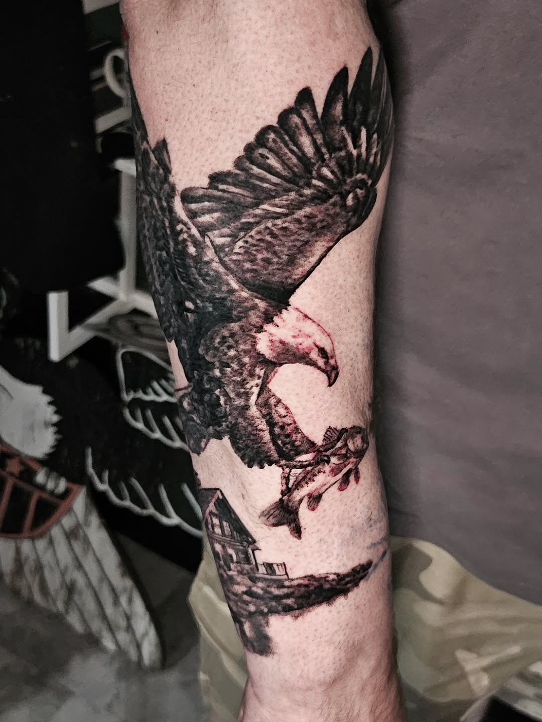 Tattoo by @walt_tattoo_mke — realism, black_and_grey