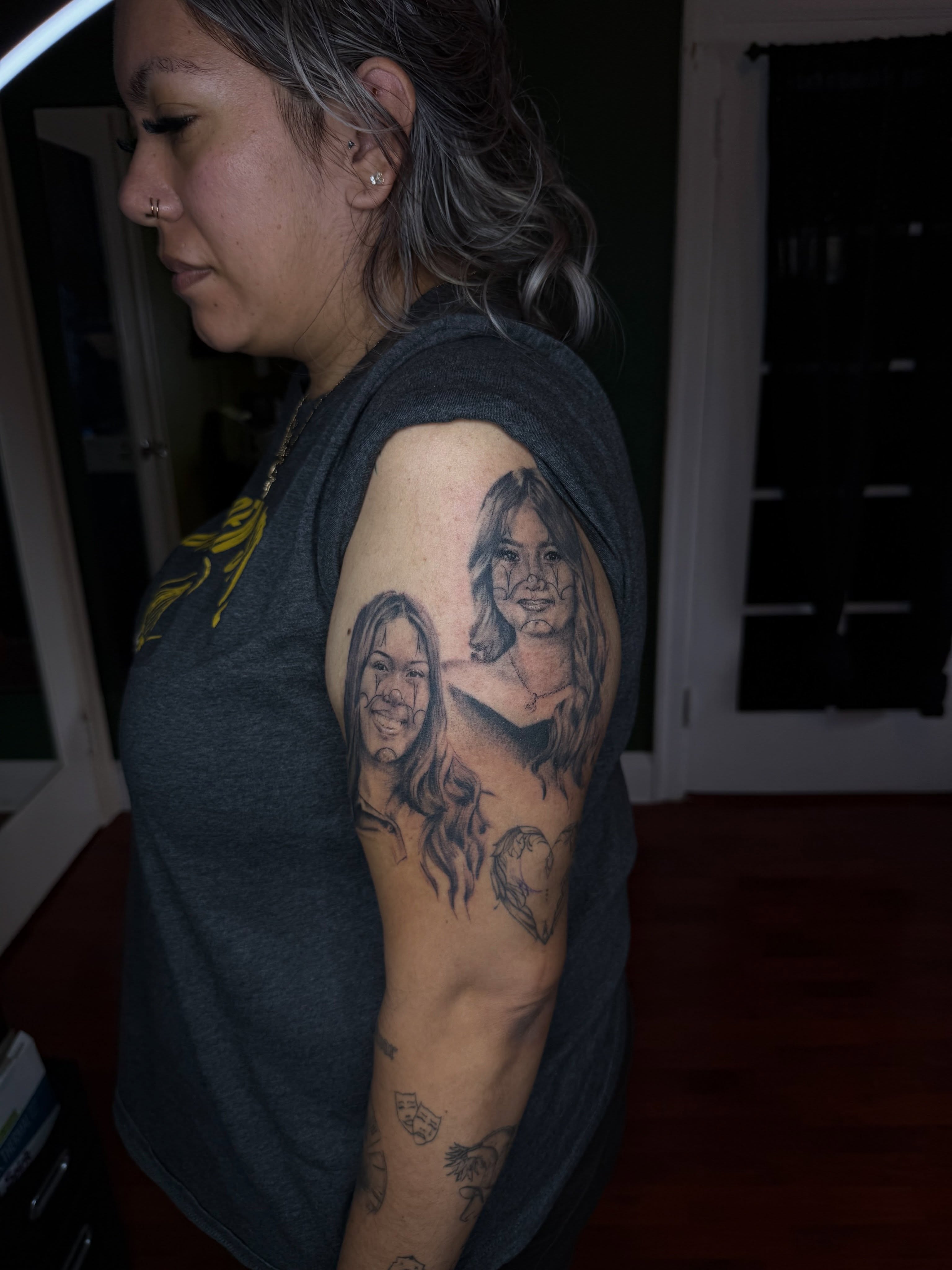 Tattoo by @goofyinks — black_and_grey, realism