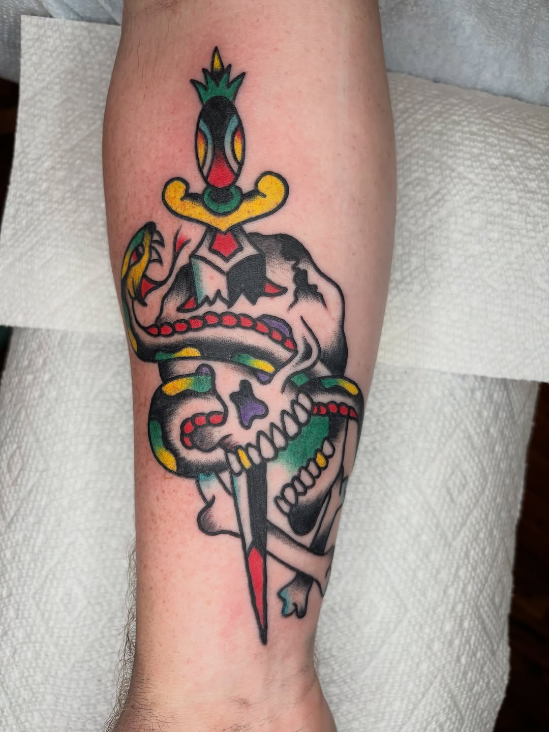Tattoo by @cooperreichwein — american_traditional