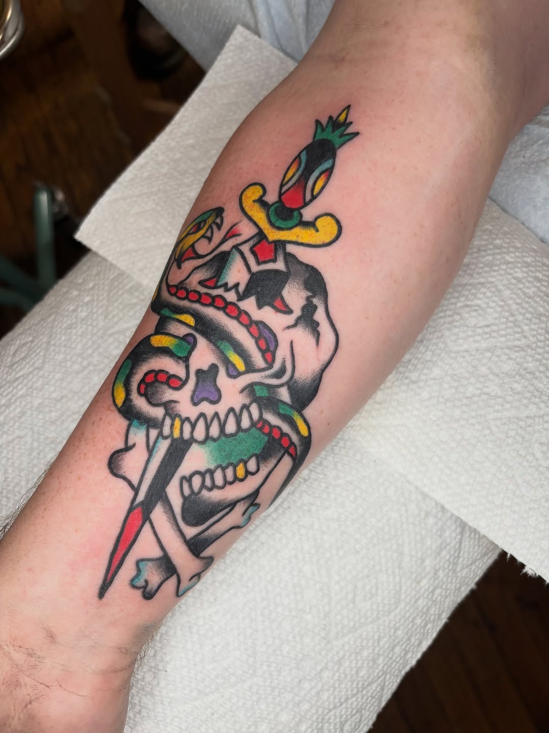 Tattoo by @cooperreichwein — american_traditional