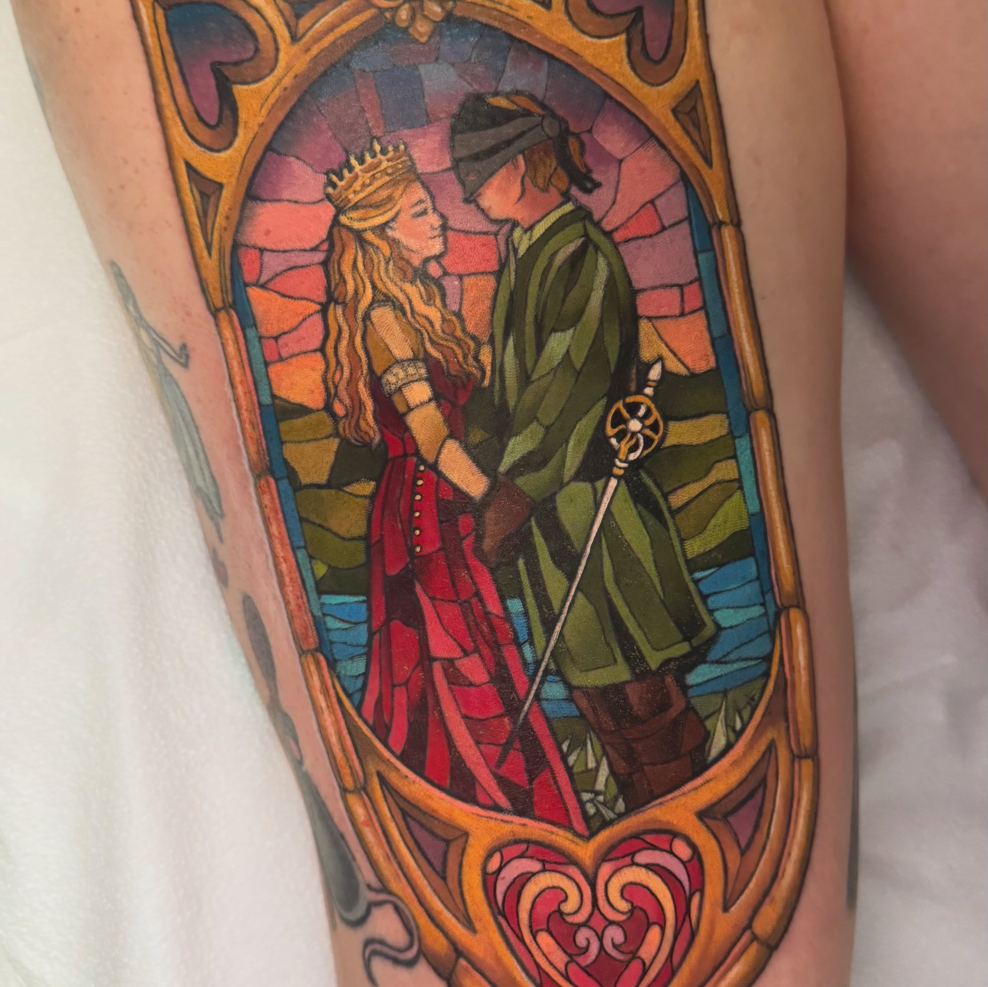 Tattoo by @zombriii — illustrative