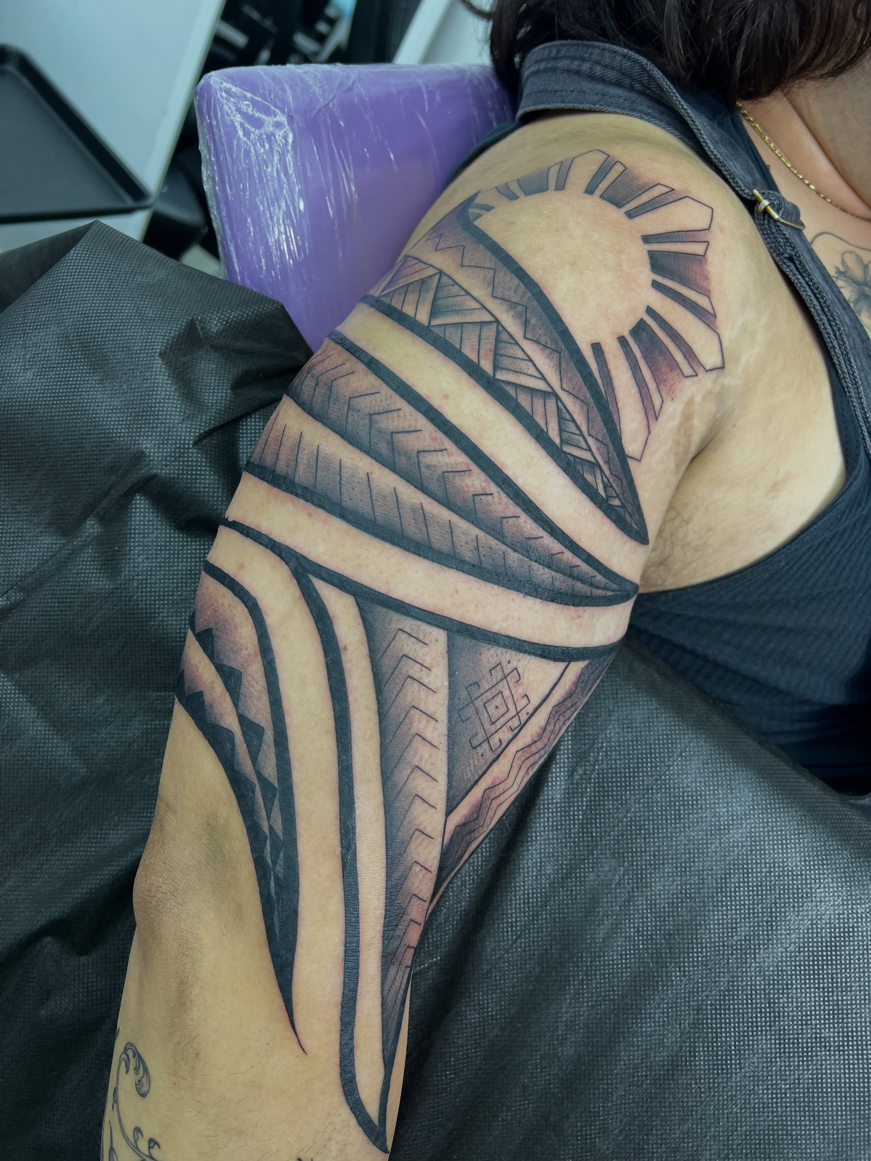 Tattoo by @tattoosbynatewebb โ tribal