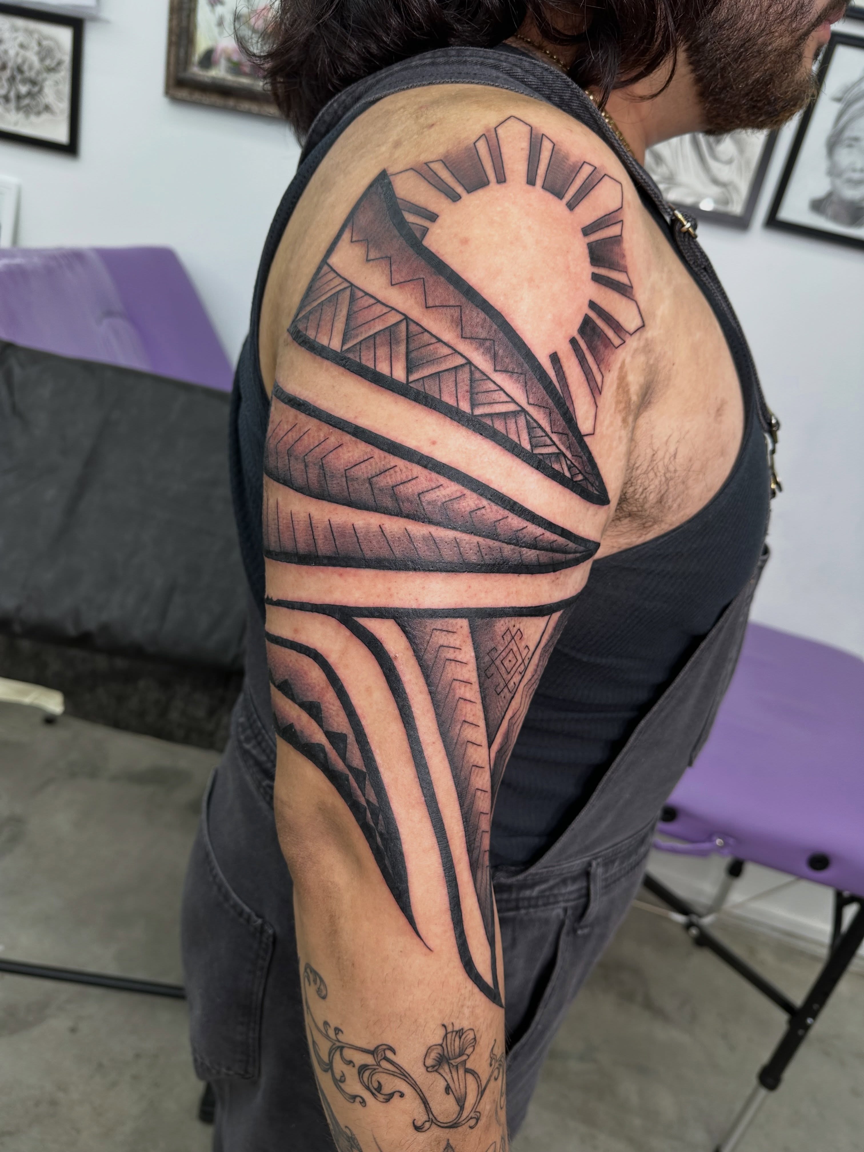 Tattoo by @tattoosbynatewebb โ tribal
