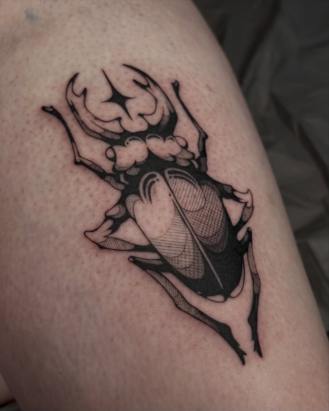 Tattoo by @codeblackink โ black_and_grey