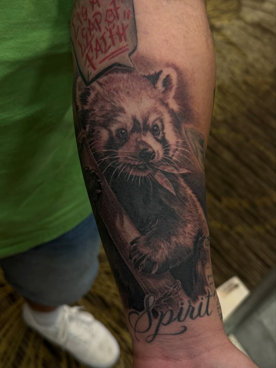 Tattoo by @iamelvistattoo — realism, black_and_grey