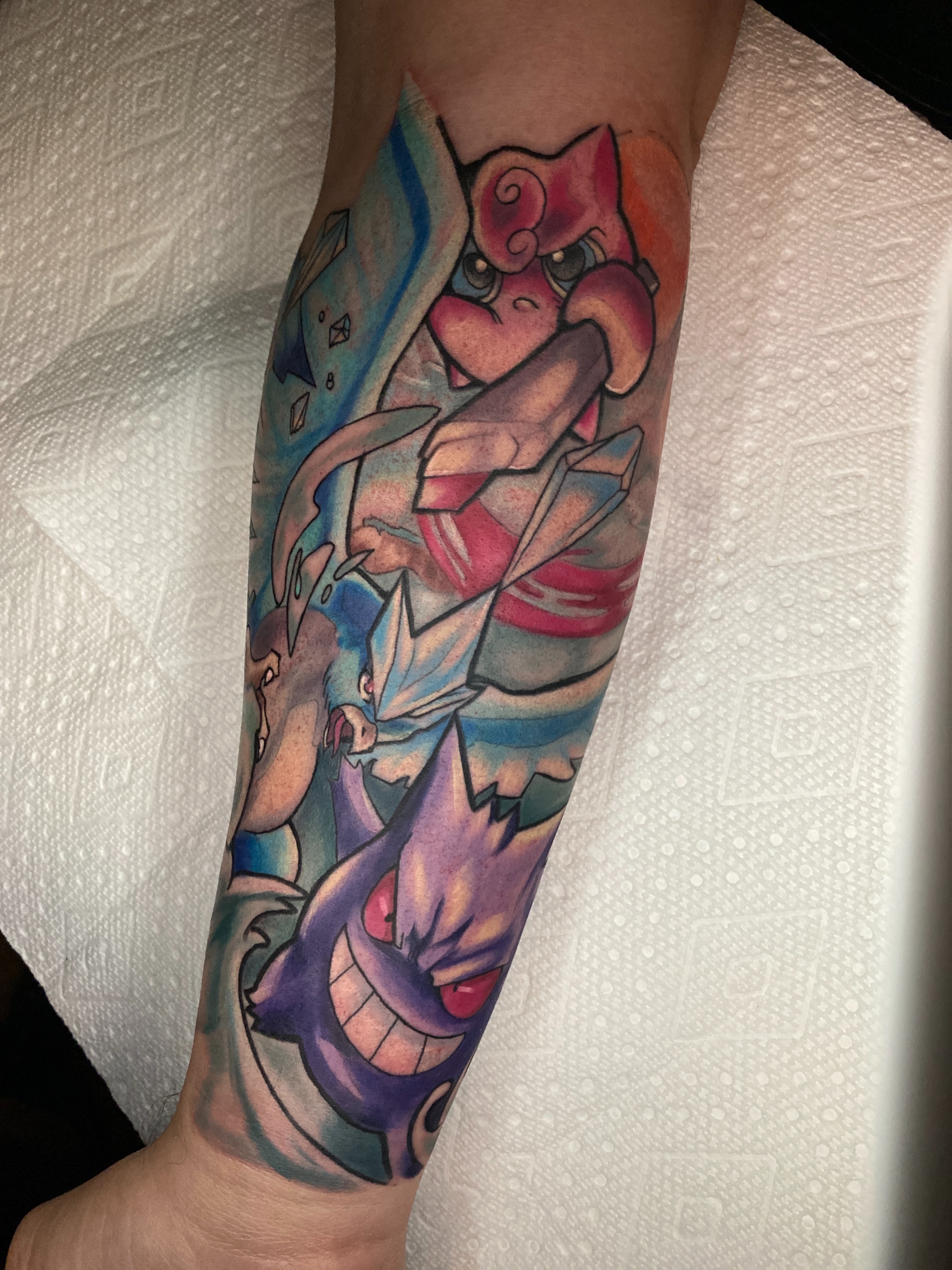 Tattoo by @ryokoink — anime
