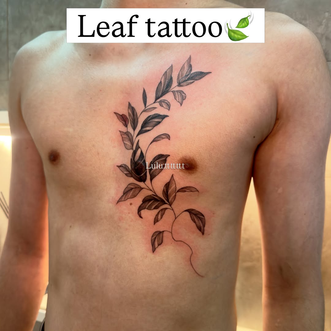 Tattoo by @lulu.ttttttt — black_and_grey
