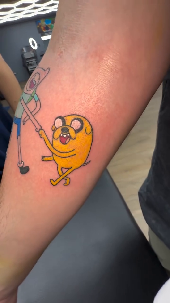 Tattoo by @fig_thetattooer — anime