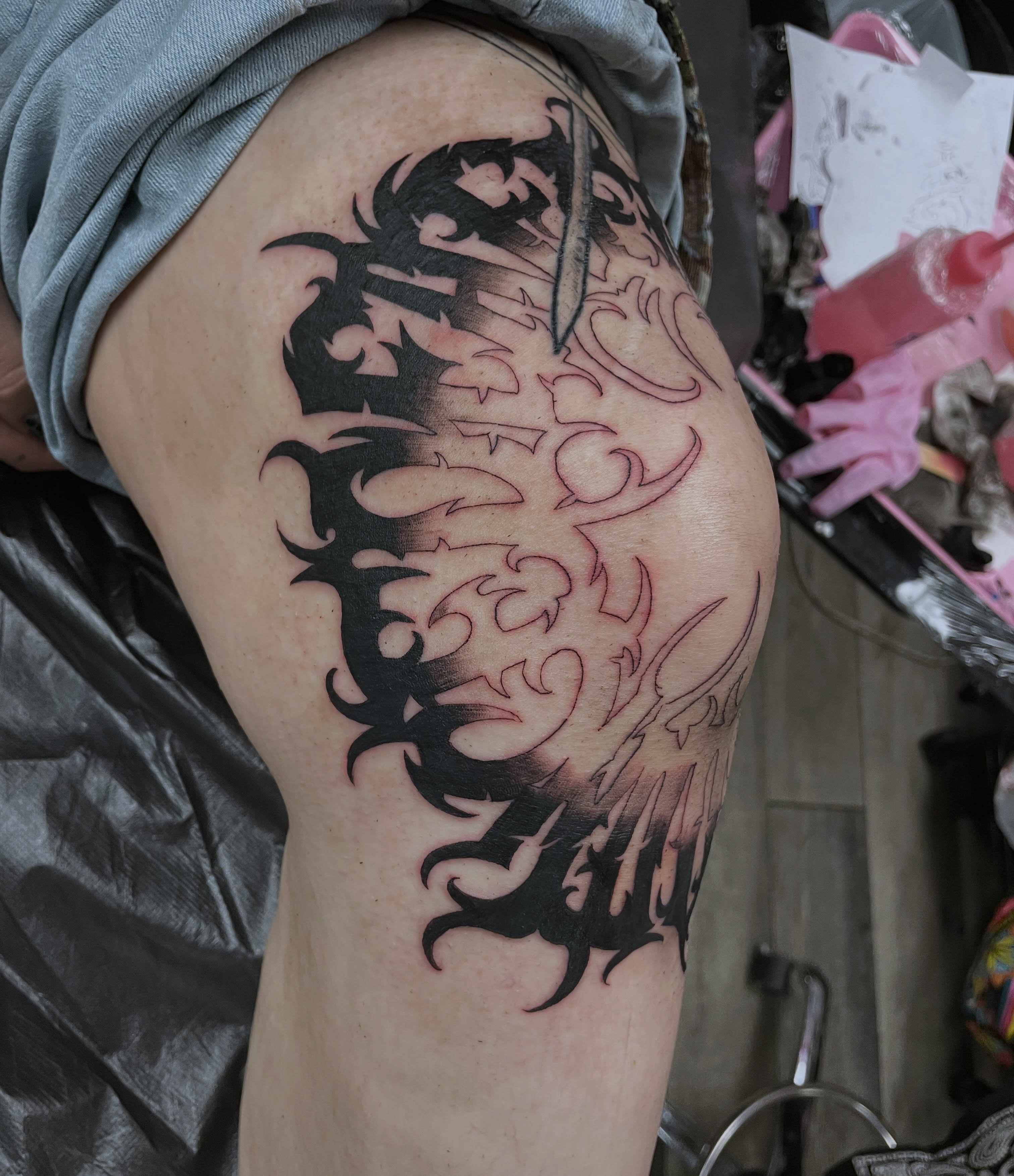 Tattoo by @tattoomebella β tribal