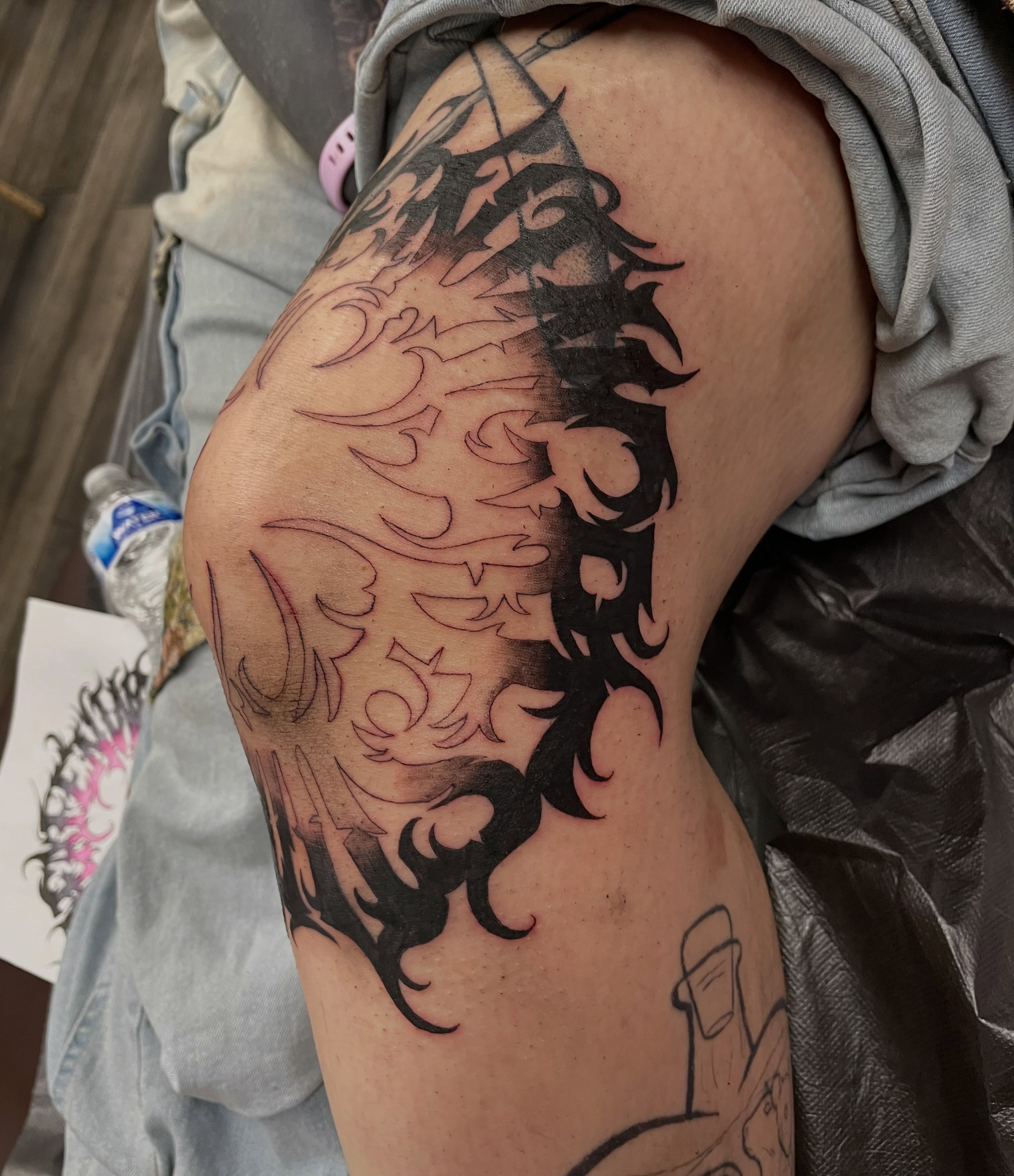 Tattoo by @tattoomebella β tribal