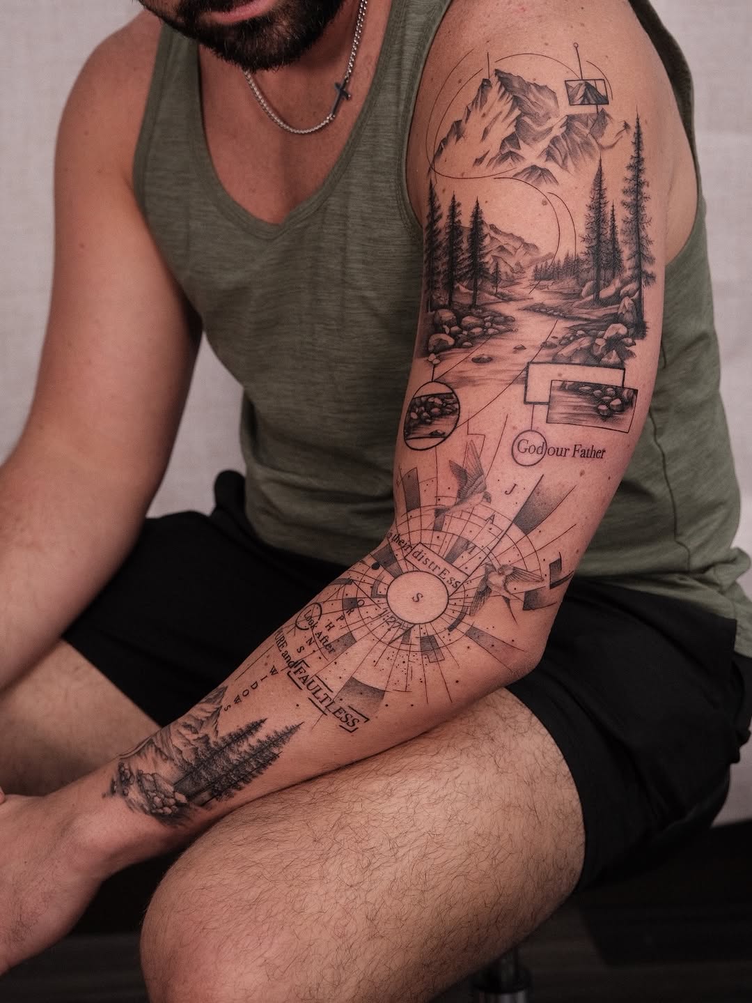 Tattoo by @houstontattooartist_goldenk — black_and_grey, realism