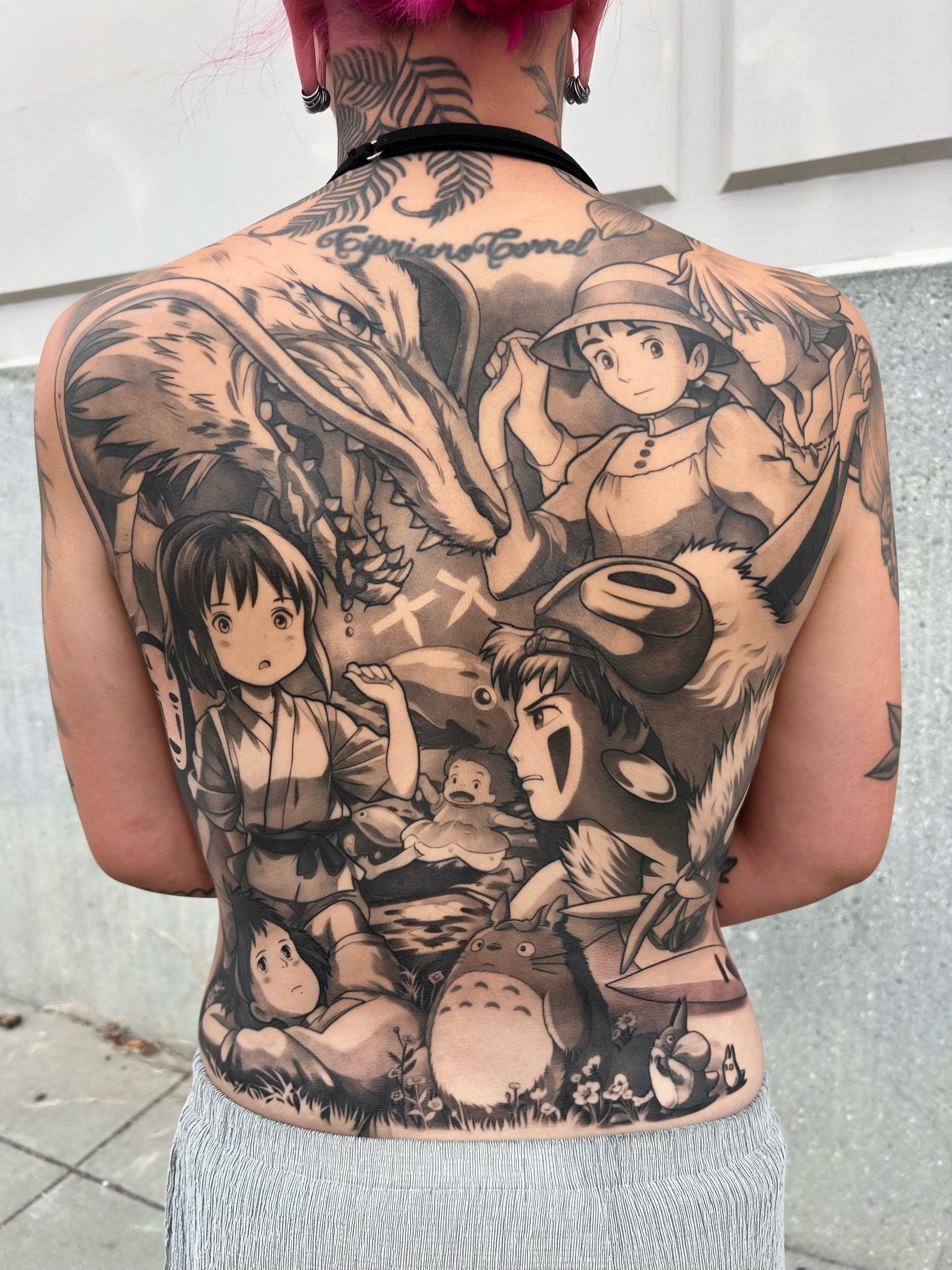 Tattoo by @anthonydavis83 โ anime