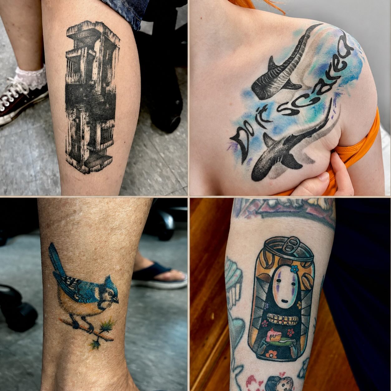 Tattoo by @justanothertattoo — dotwork
