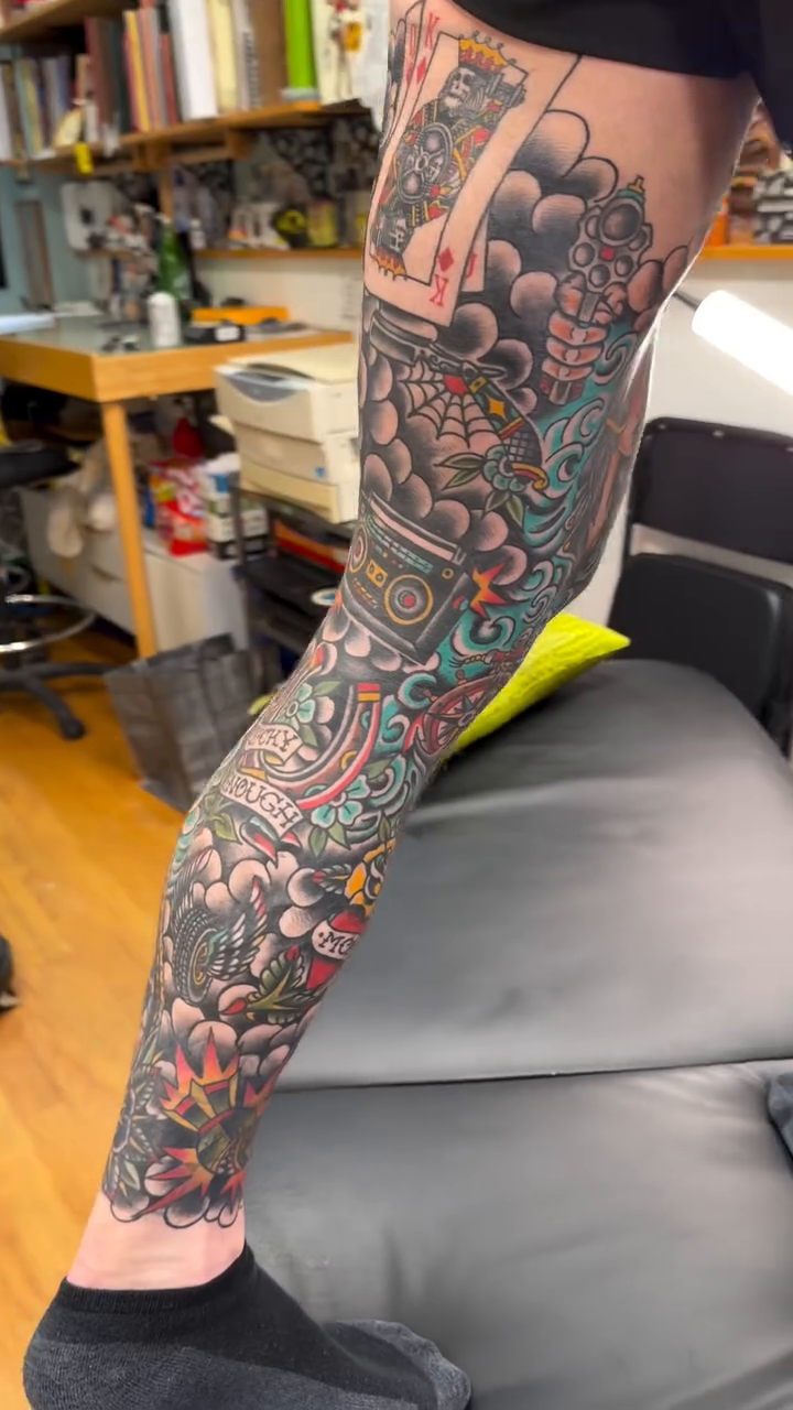 Tattoo by @shannontattooer — japanese_irezumi, neo_traditional