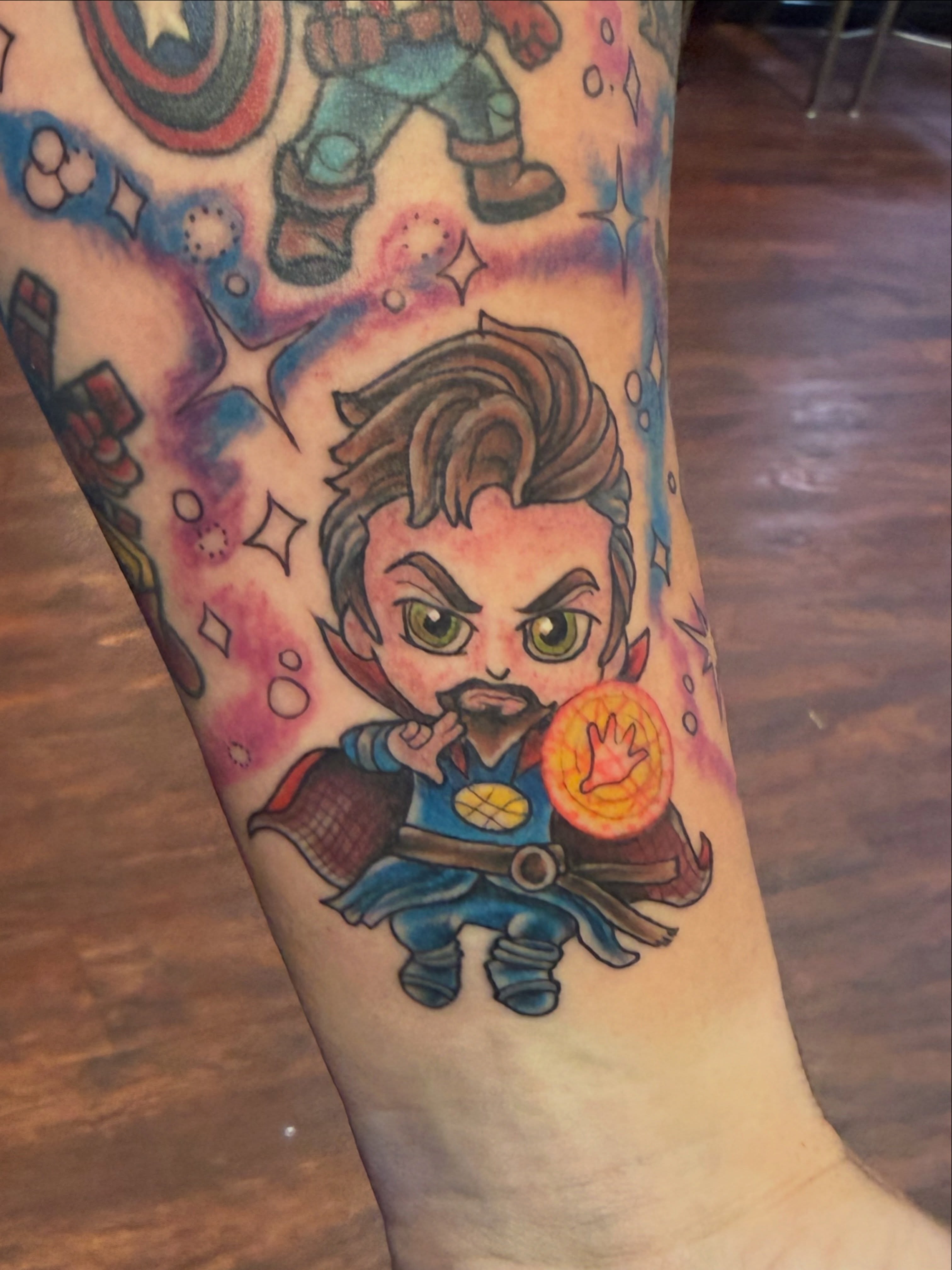 Tattoo by @itsglitter — dotwork