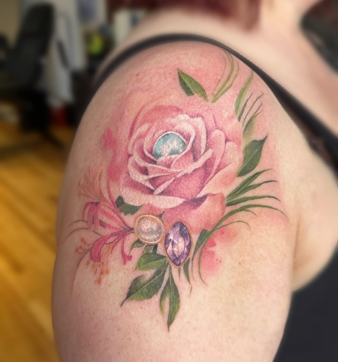Tattoo by @lots_of_dots_ — realism, watercolor