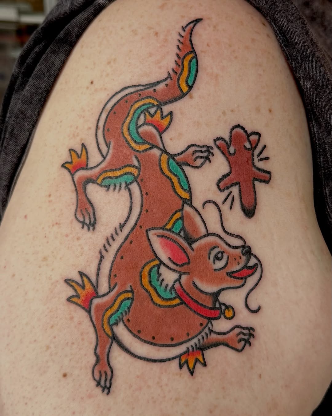 Tattoo by @lurkdiggler — american_traditional