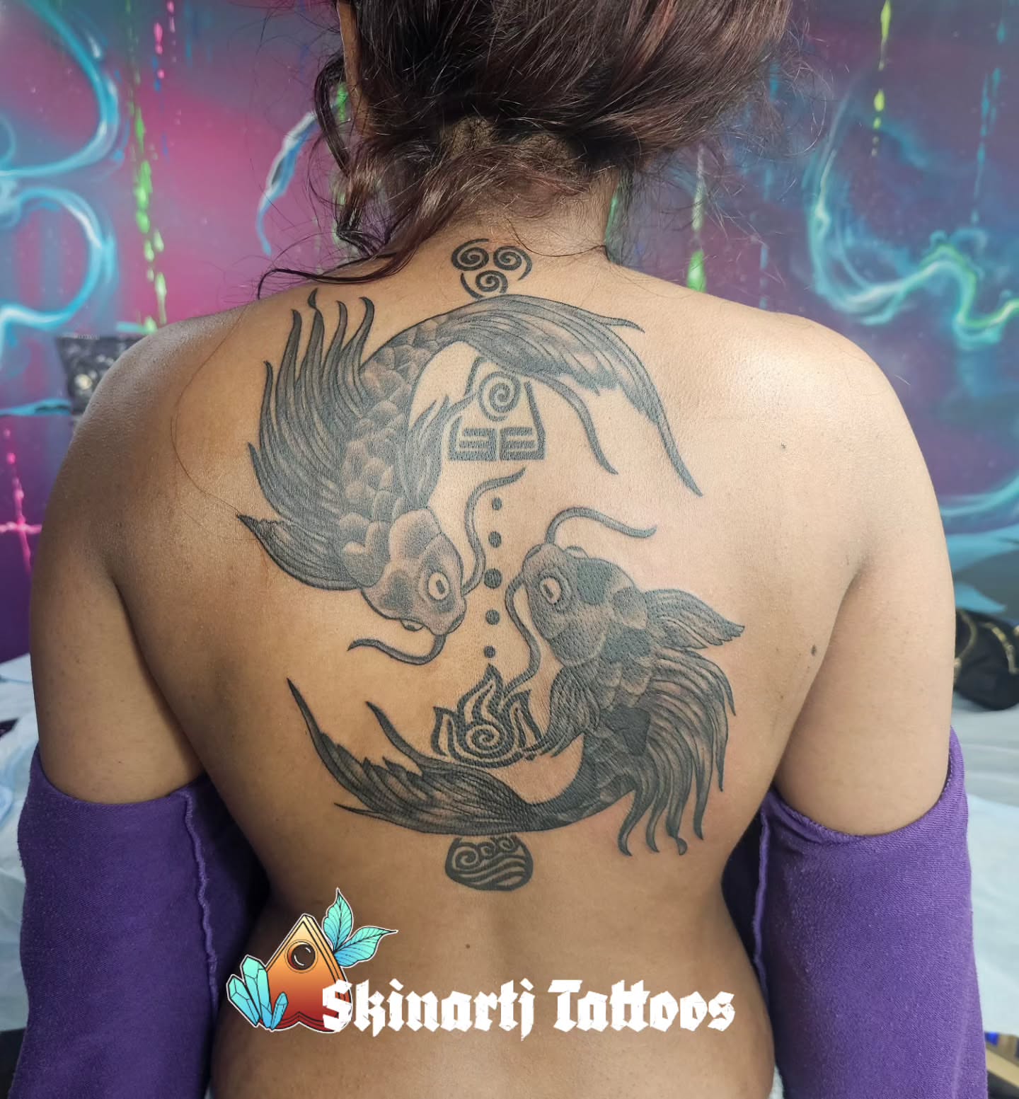 Tattoo by @skinartj — black_and_grey