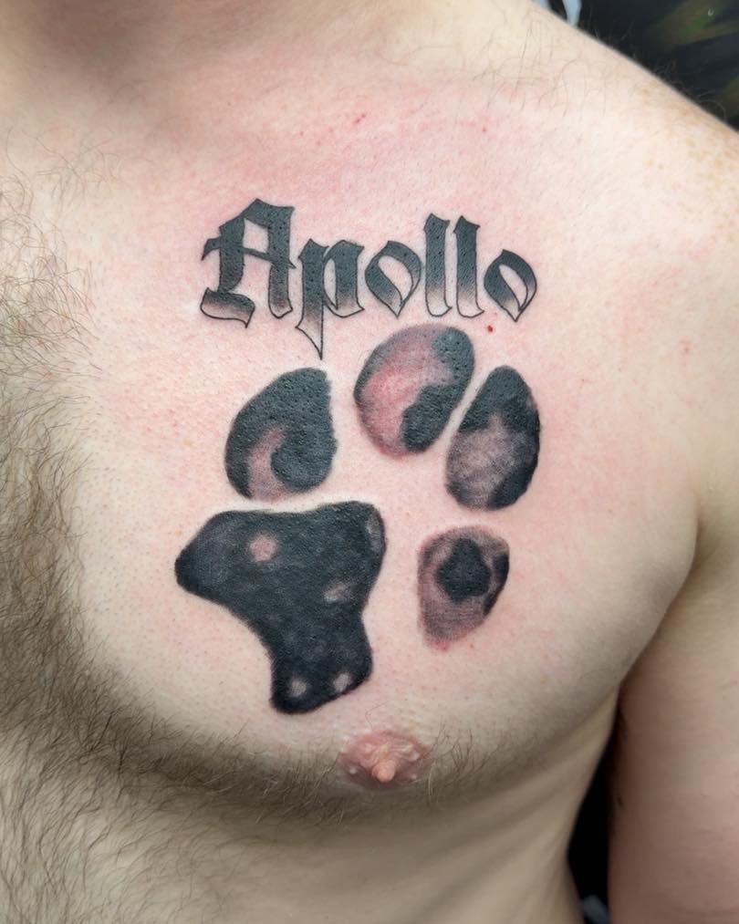 Tattoo by @tattoosbysoldiermike — black_and_grey