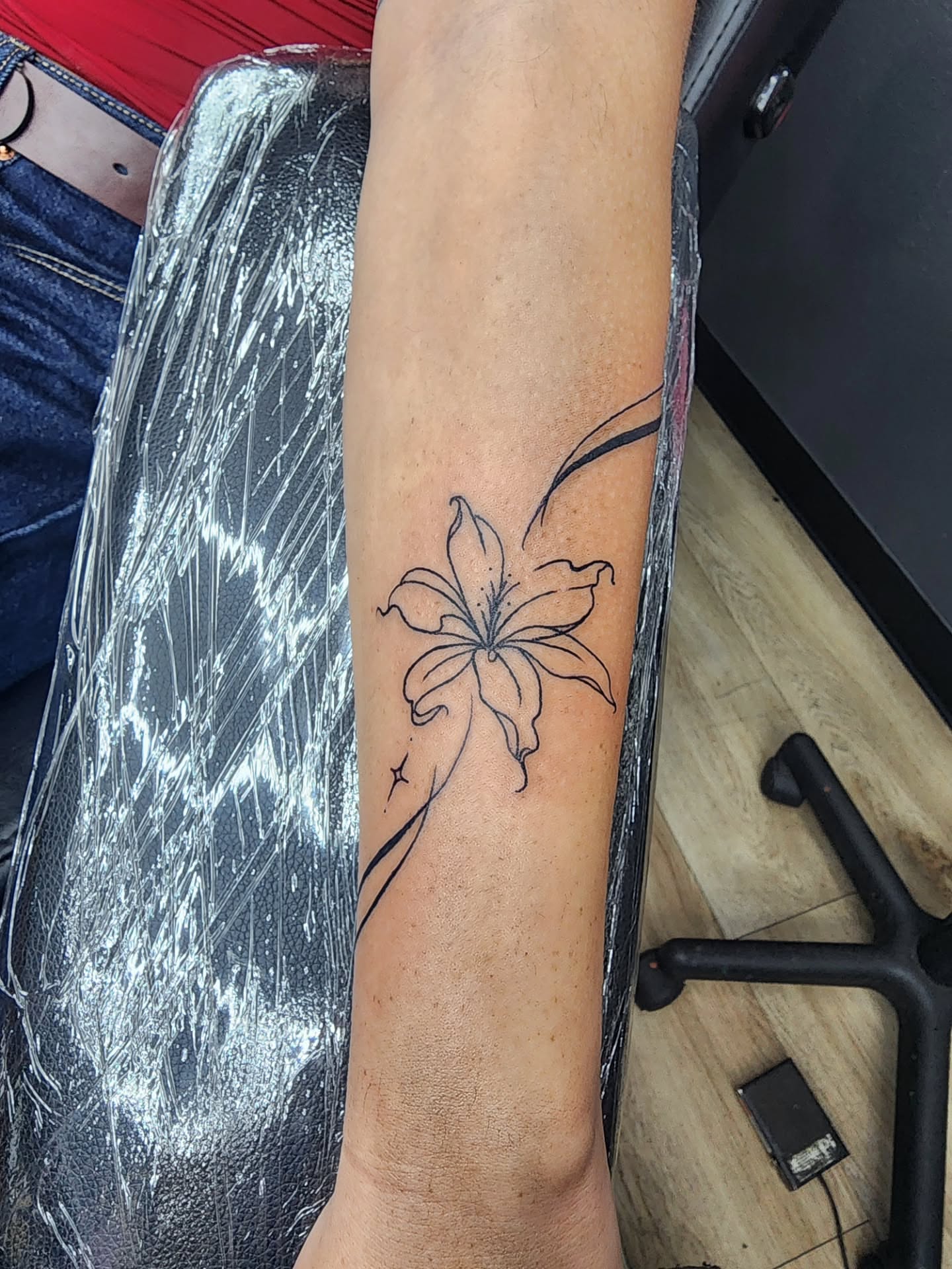 Tattoo by @meggldntattoo — black_and_grey