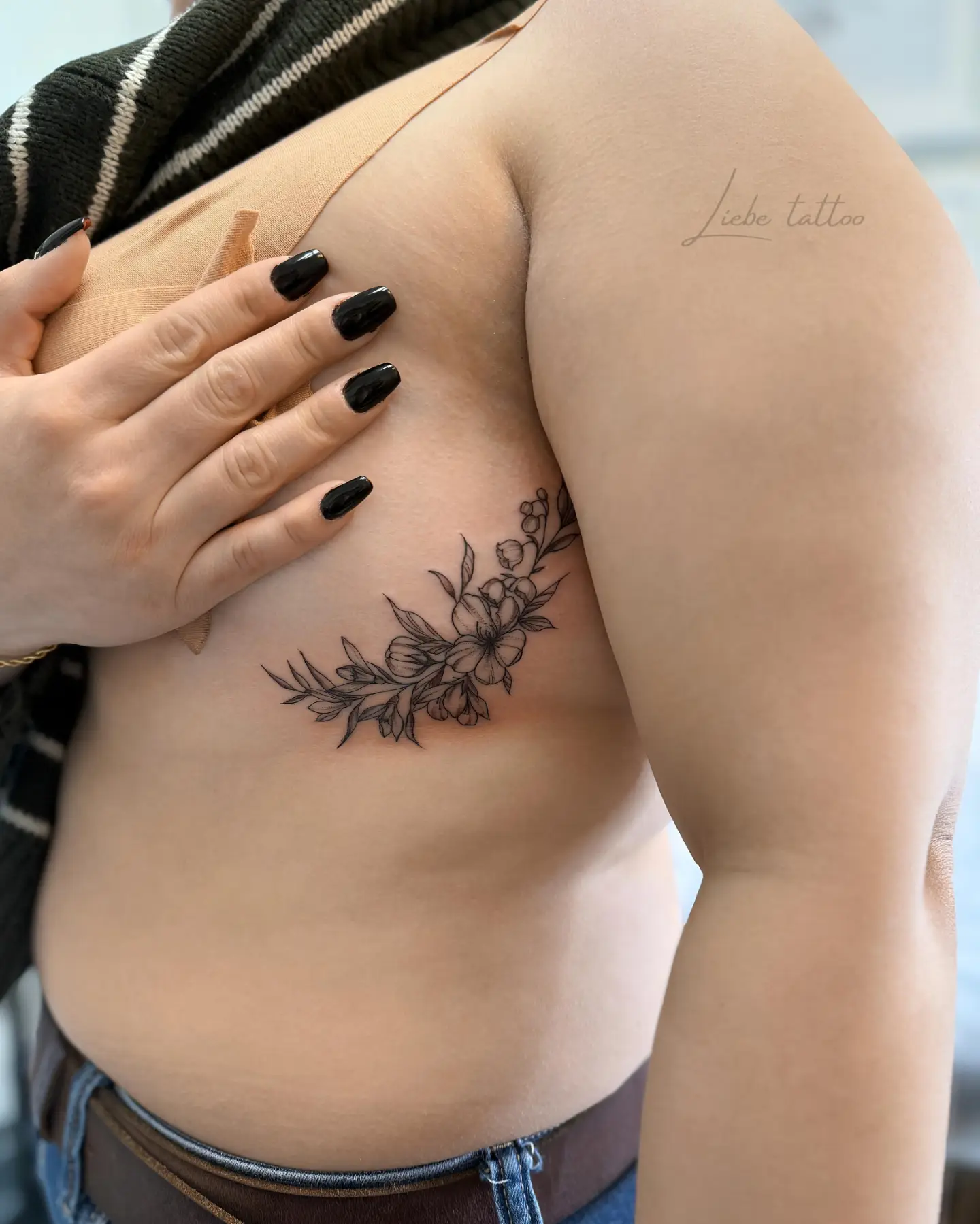 Tattoo by @liebe_tattoo — black_and_grey