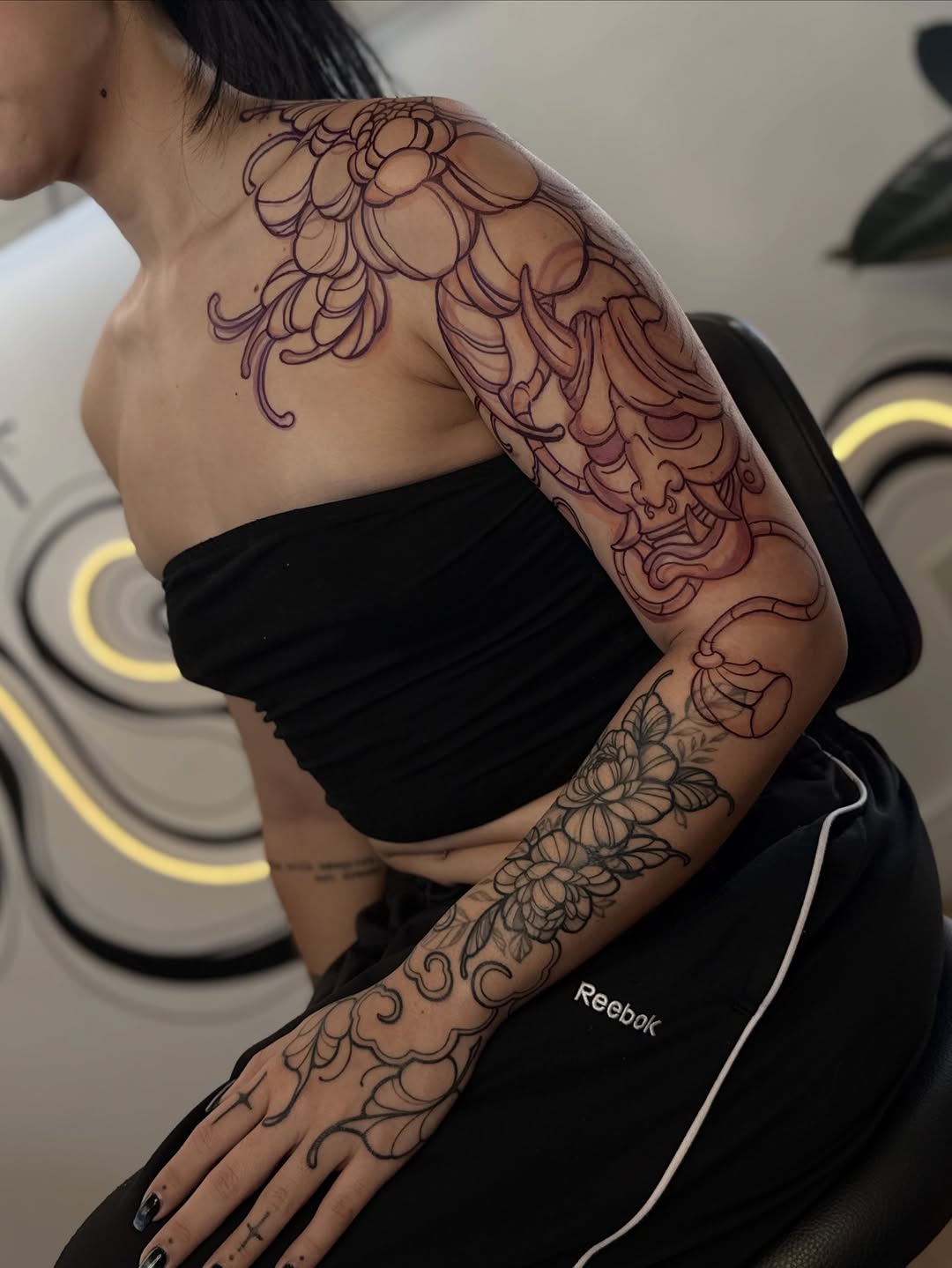 Tattoo by @blattattoo — japanese_irezumi, blackwork