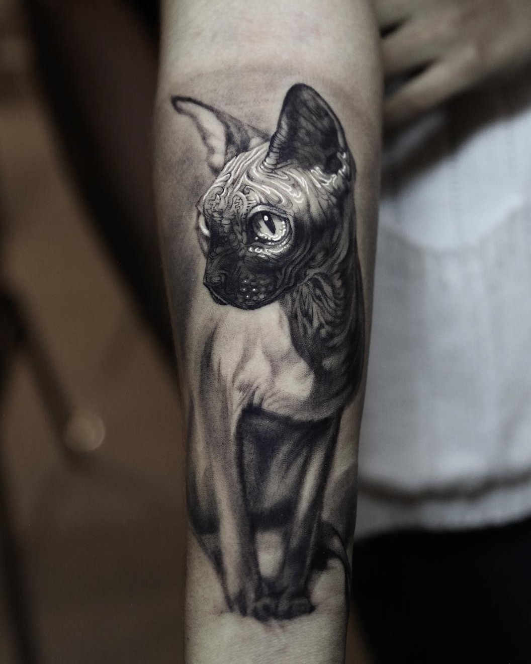 Tattoo by @stefanoalcantara — black_and_grey, realism
