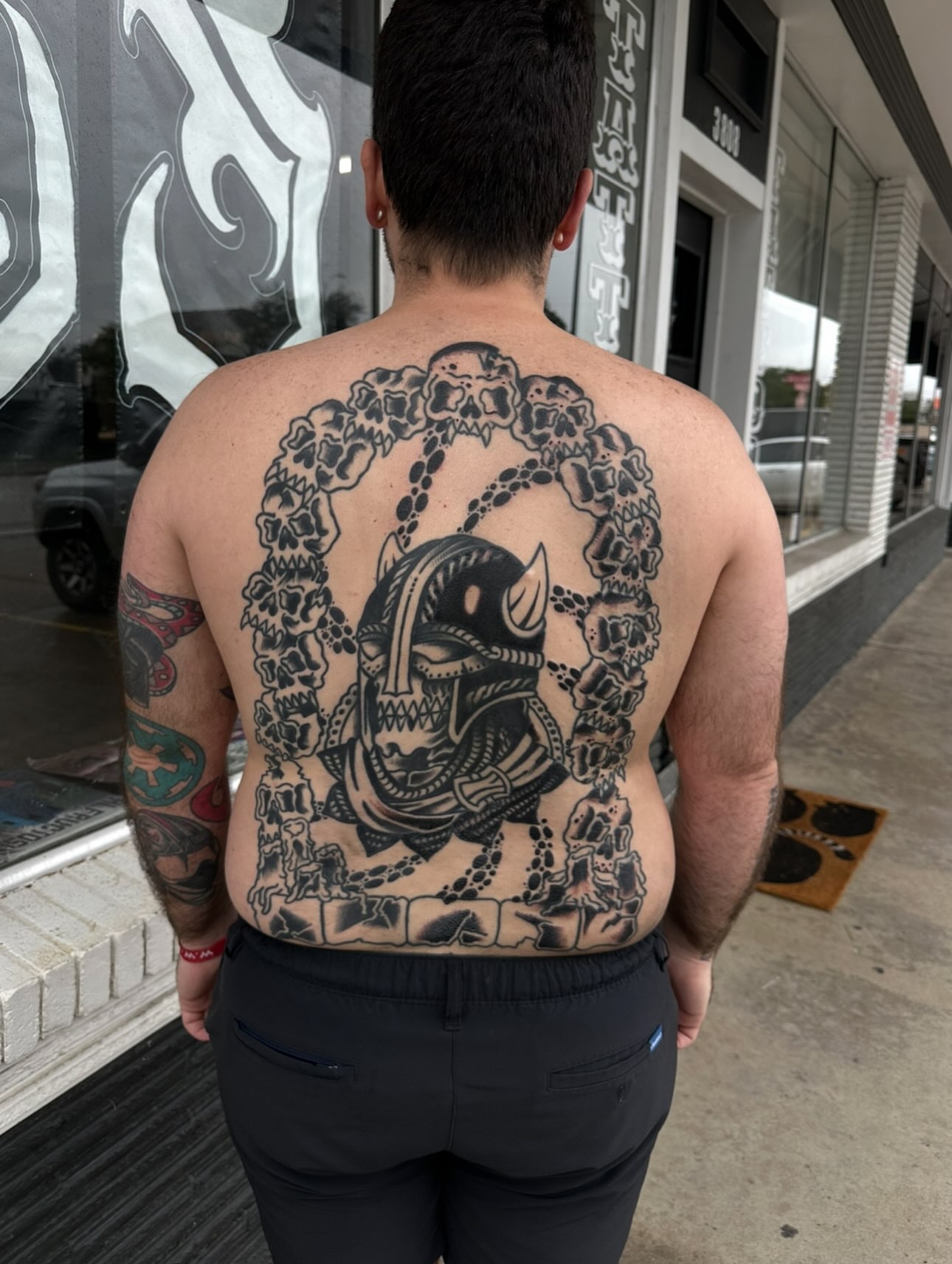 Tattoo by @kirincowboy — black_and_grey
