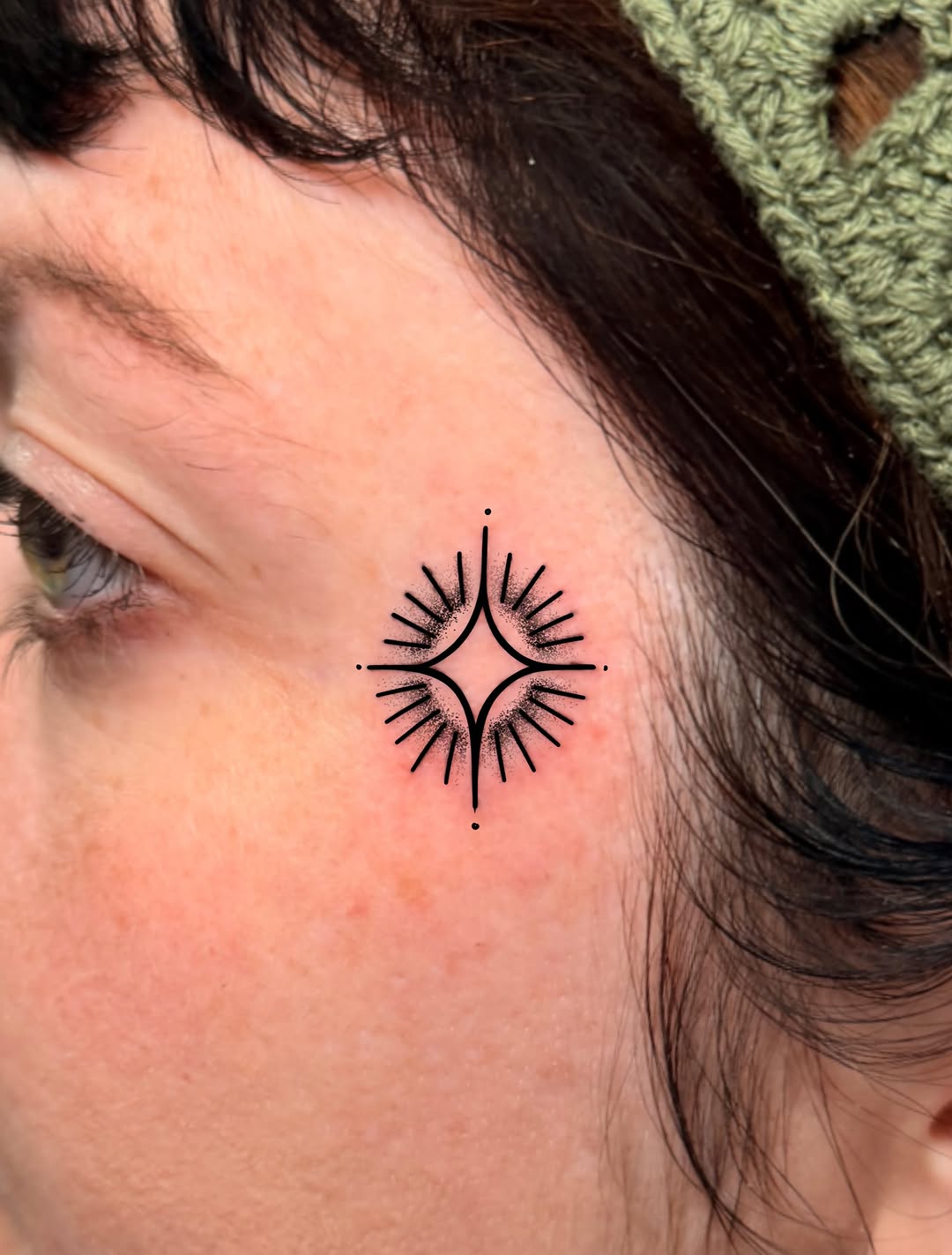 Tattoo by @oddratink — fine_line, dotwork