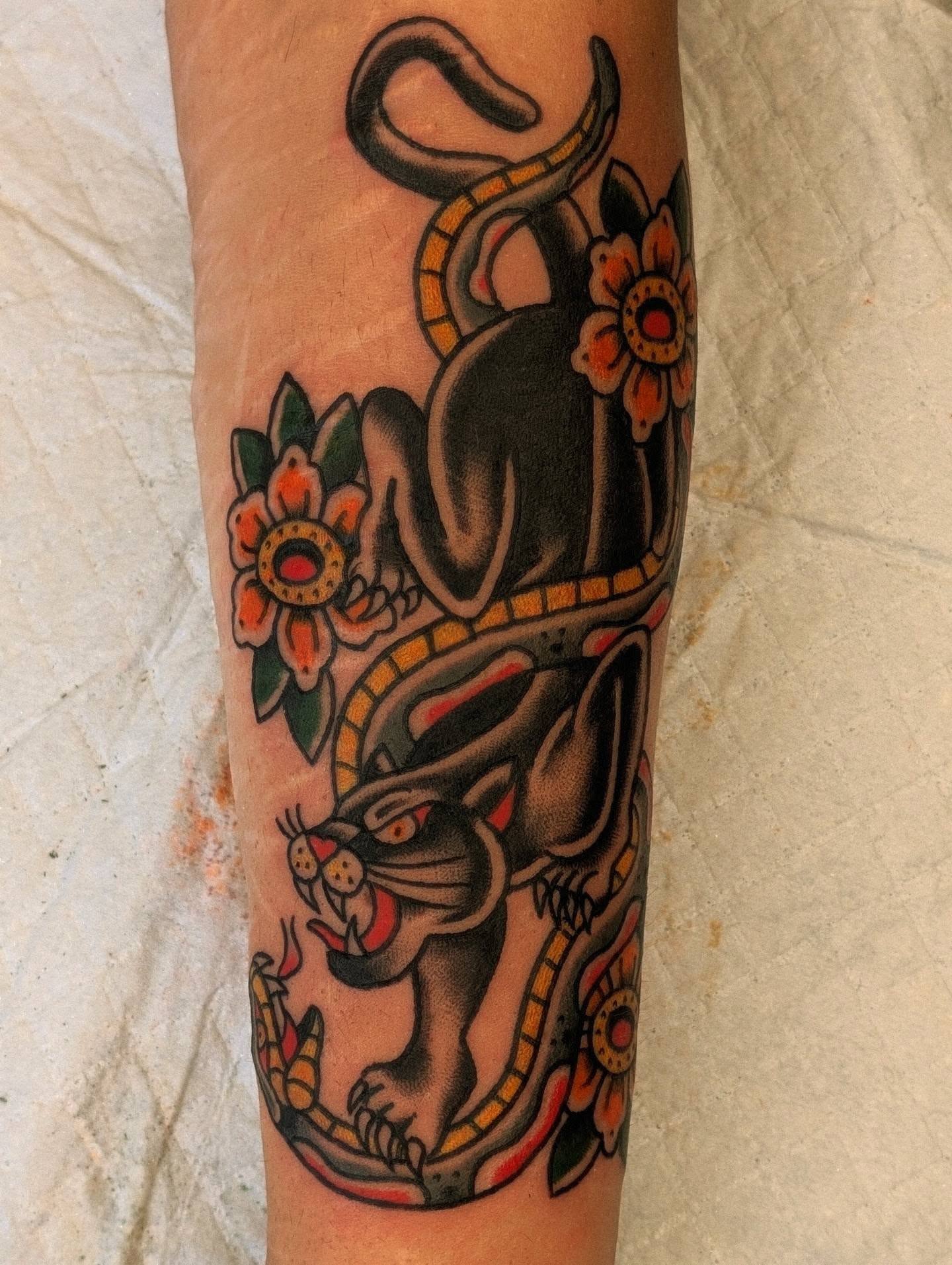 Tattoo by @sinisterspud — american_traditional