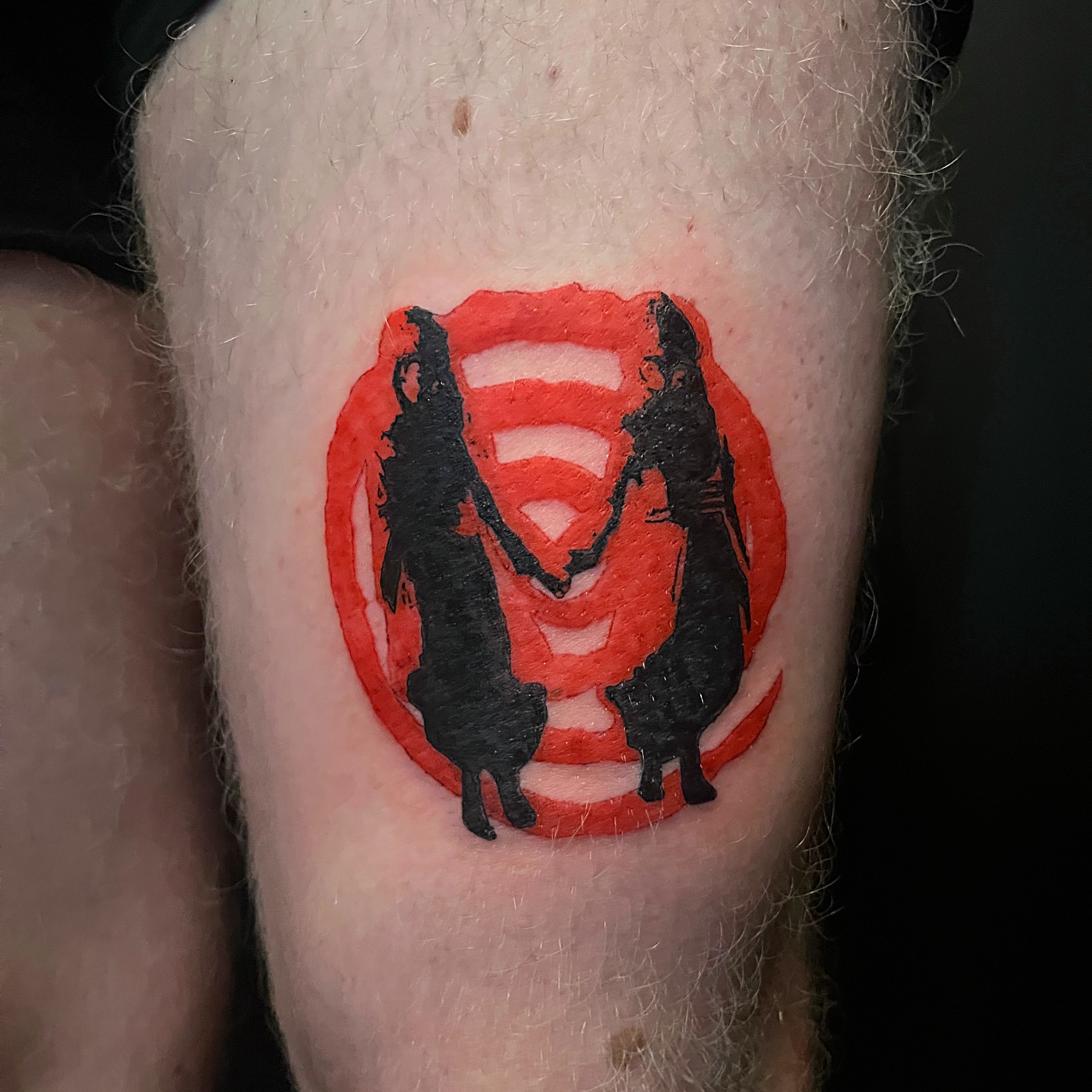 Tattoo by @tattoomortis — dotwork