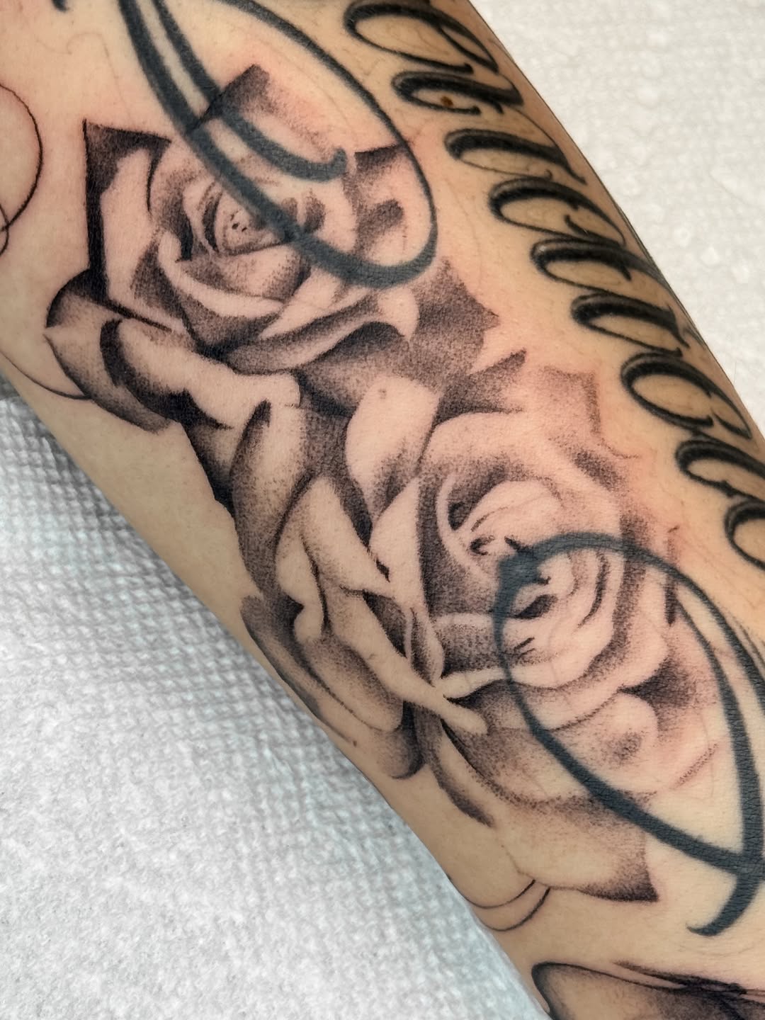 Tattoo by @ryleecooktattoo — black_and_grey, realism