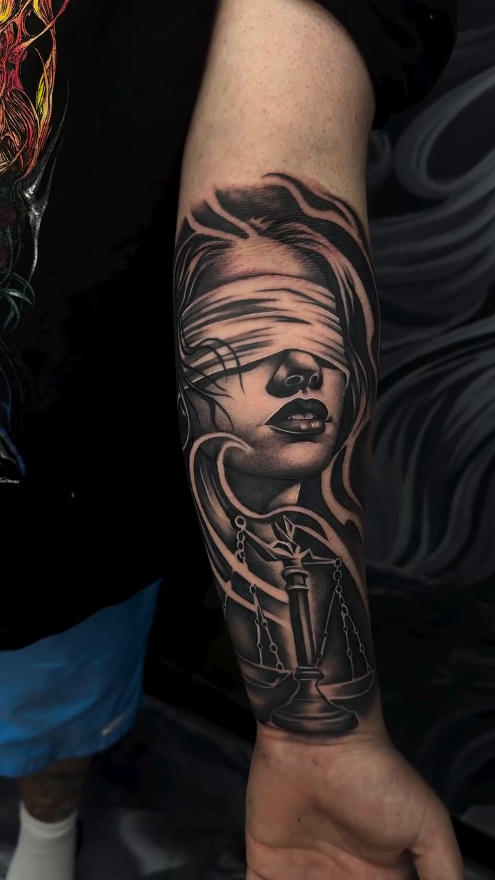 Tattoo by @ghostinkzz β black_and_grey, realism