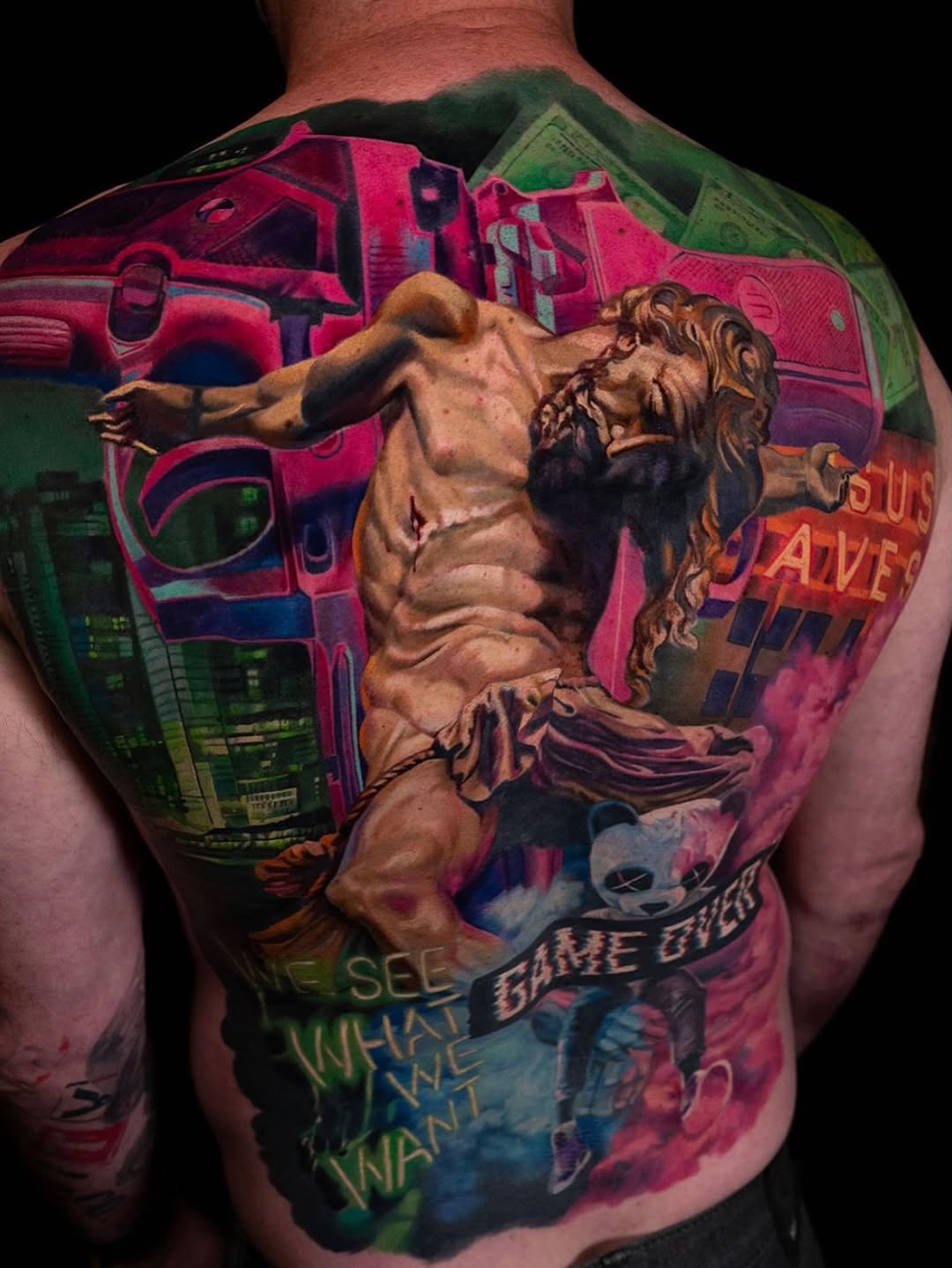 Tattoo by @bodrov_artist — realism, trash_polka
