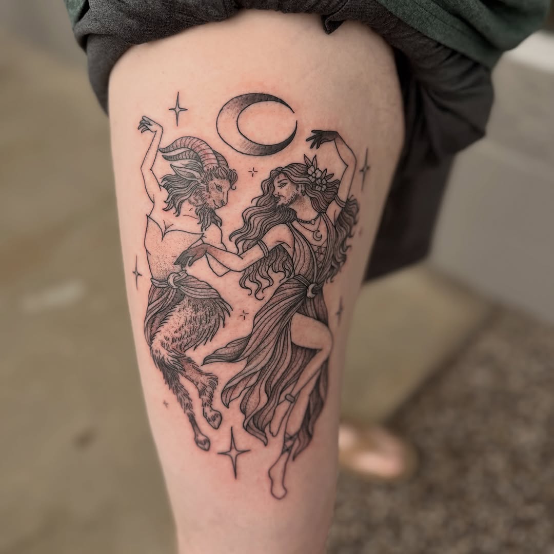 Tattoo by @ericarose_tattoos β fine_line, illustrative