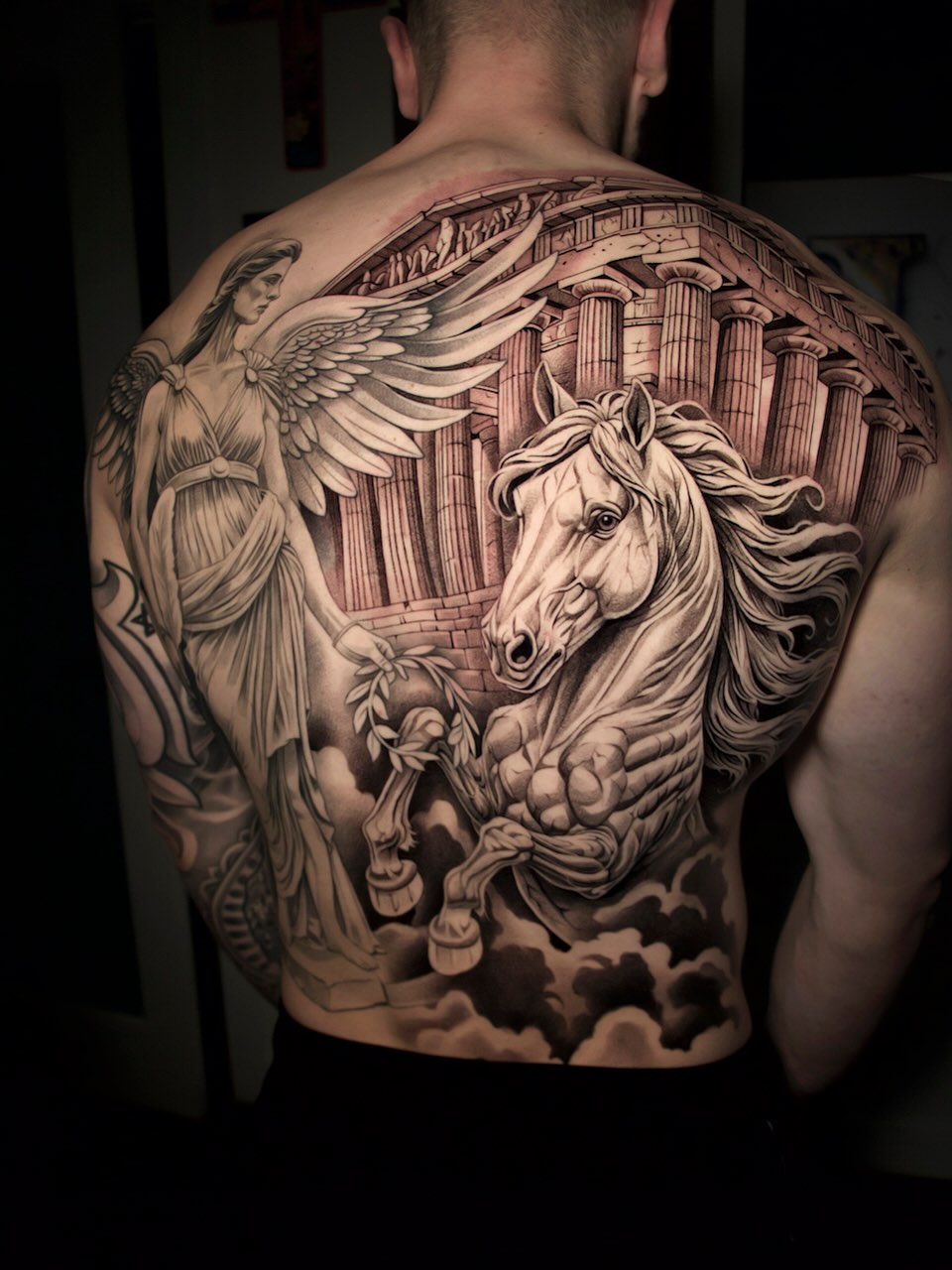 Tattoo by @marklemaytattoos_ — realism, black_and_grey